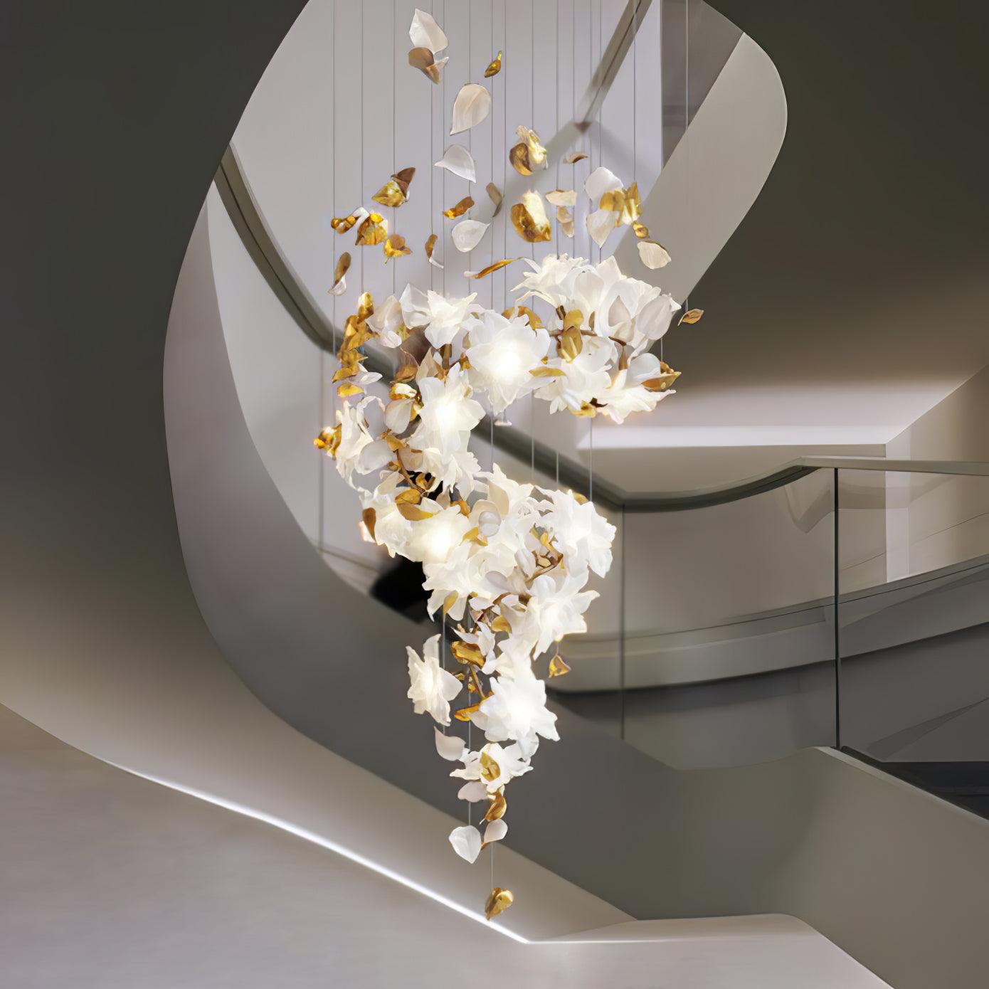 Flying Flowers Fluttering Chandelier - Letslighting