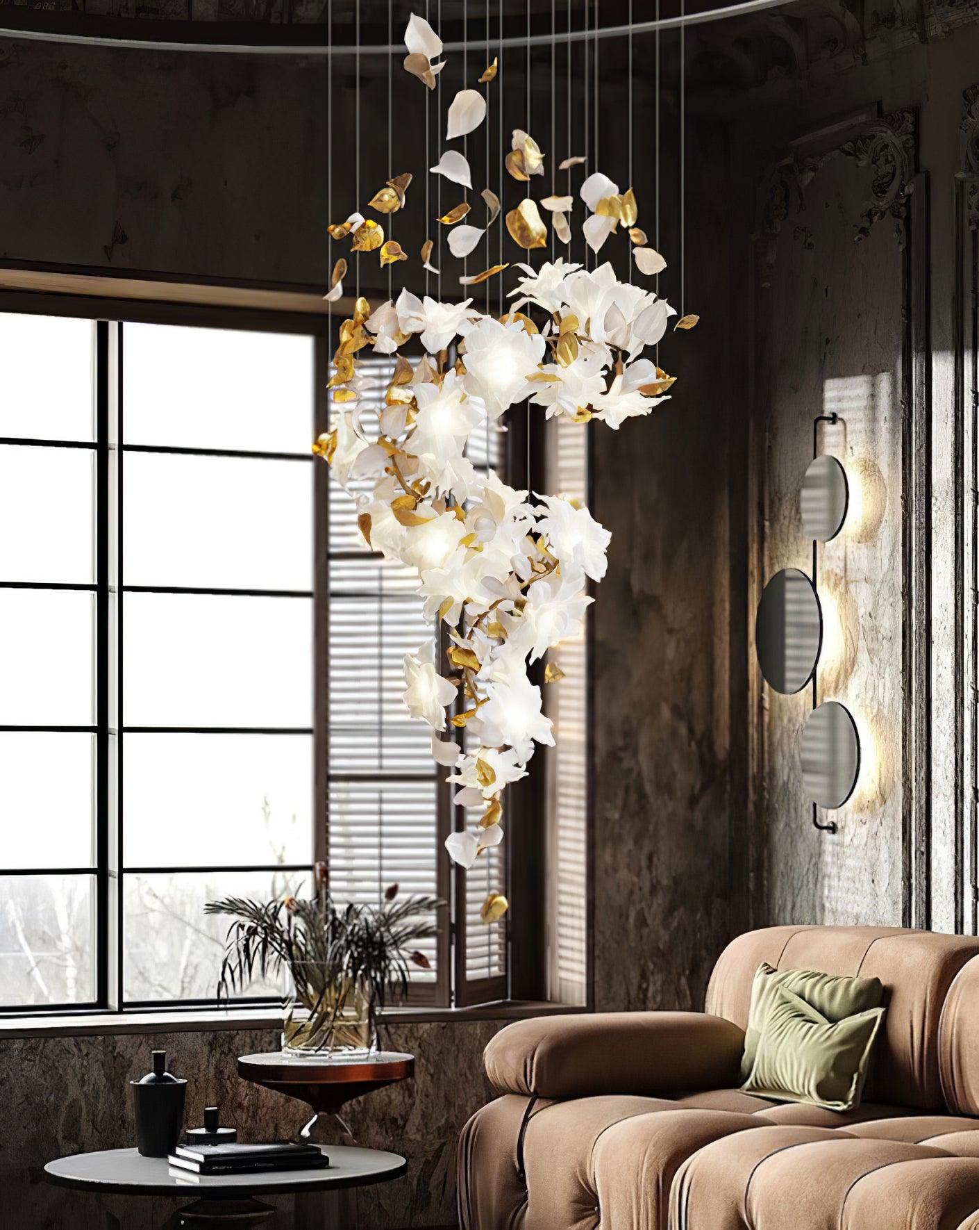 Flying Flowers Fluttering Chandelier - Letslighting