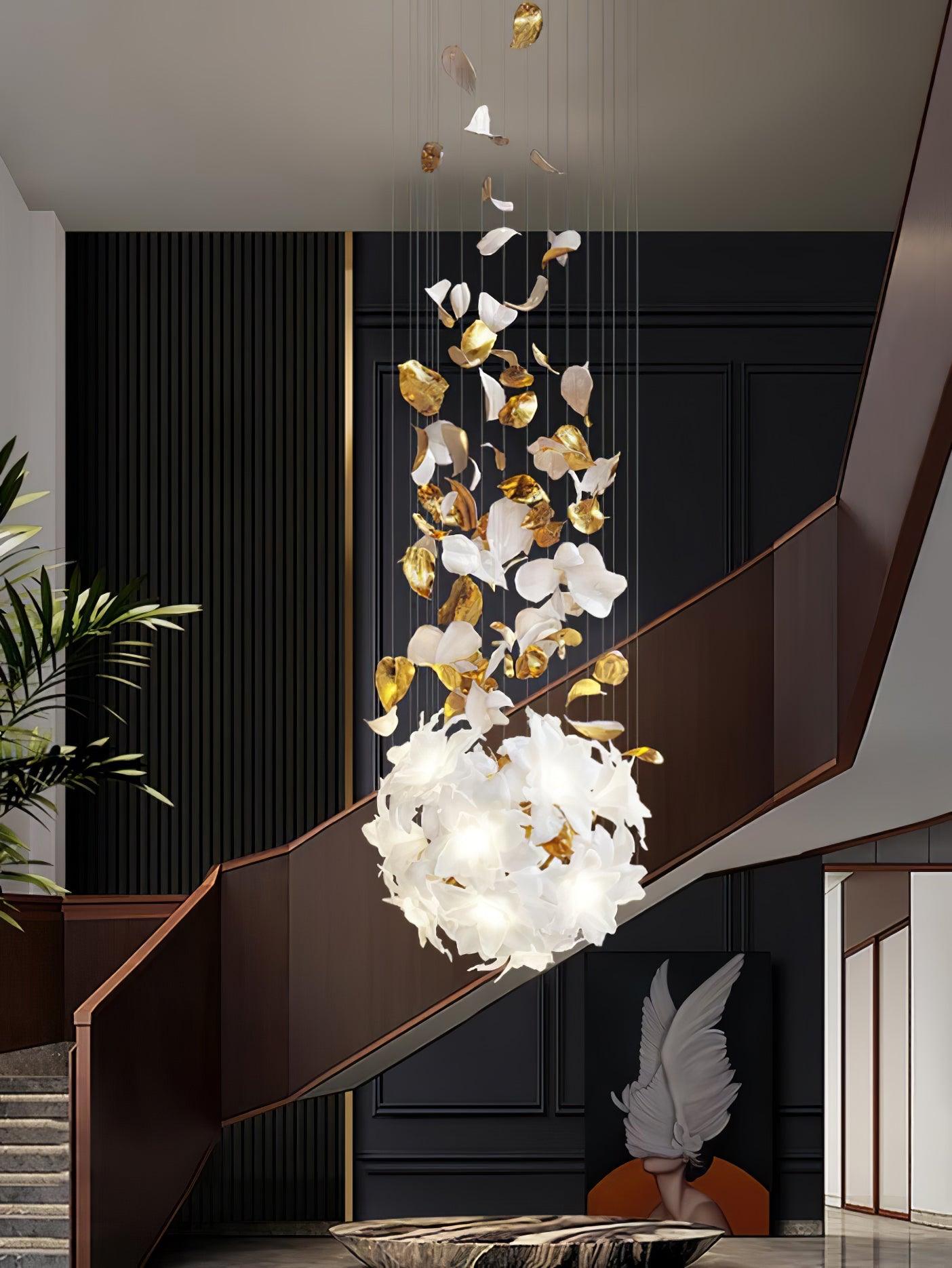 Flying Flowers Fluttering Chandelier - Letslighting