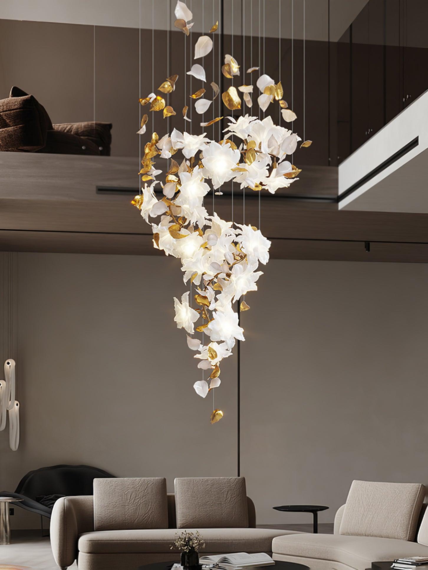 Flying Flowers Fluttering Chandelier - Letslighting