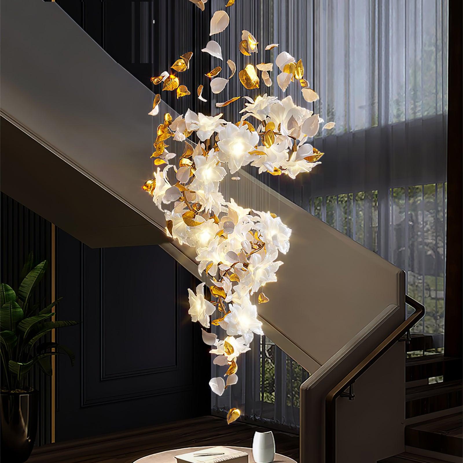 Flying Flowers Fluttering Chandelier - Letslighting