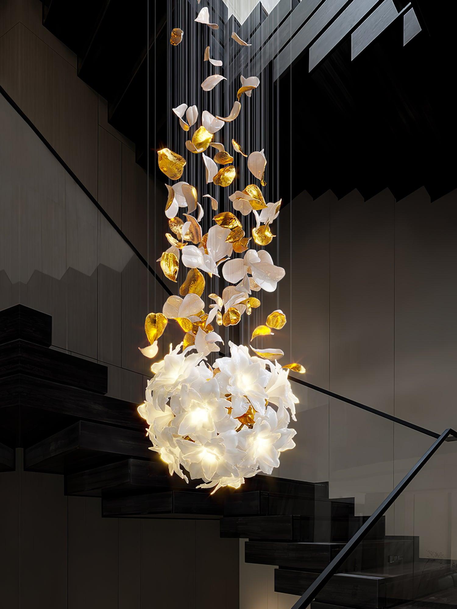 Flying Flowers Fluttering Chandelier - Letslighting