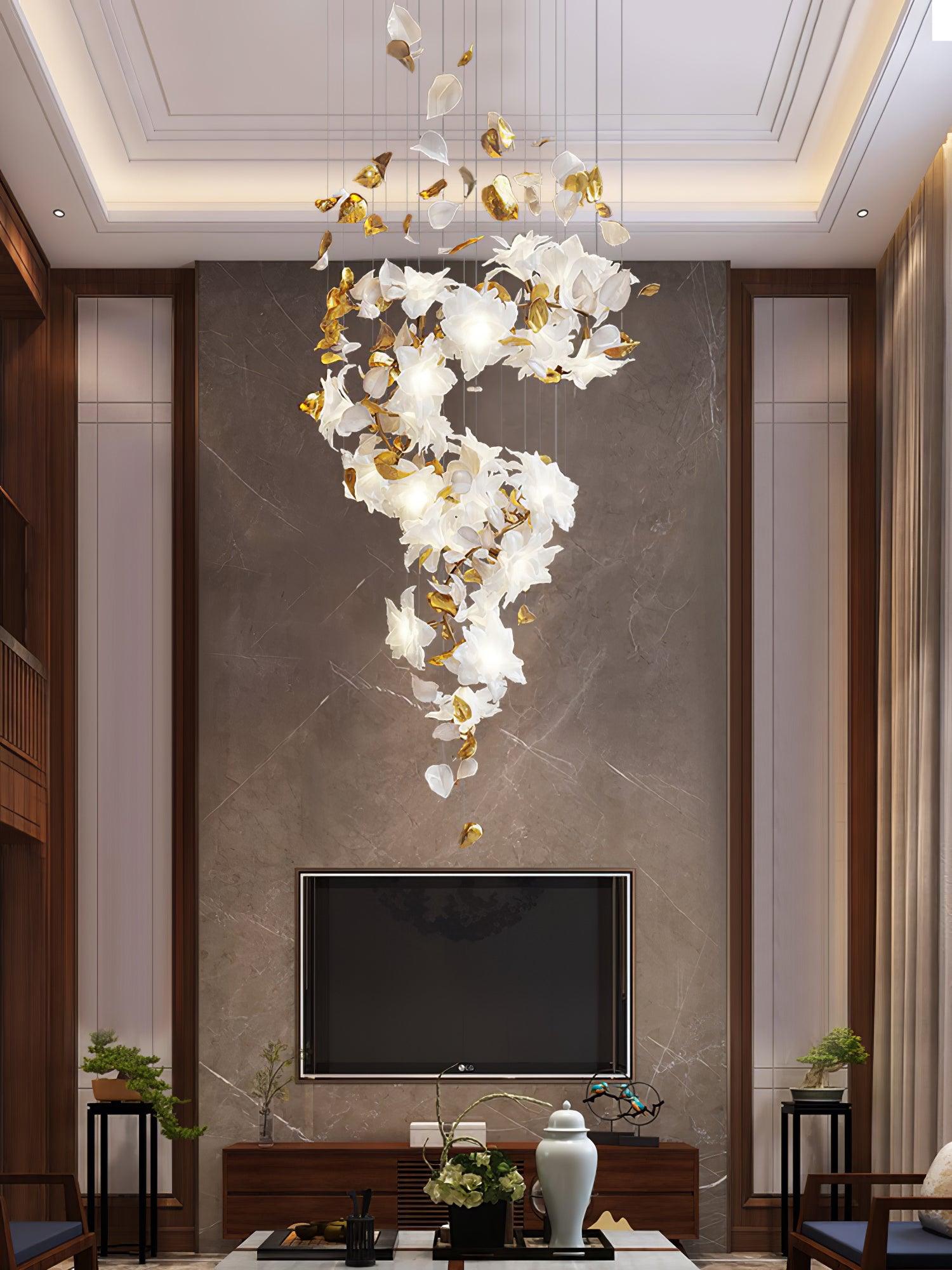 Flying Flowers Fluttering Chandelier - Letslighting