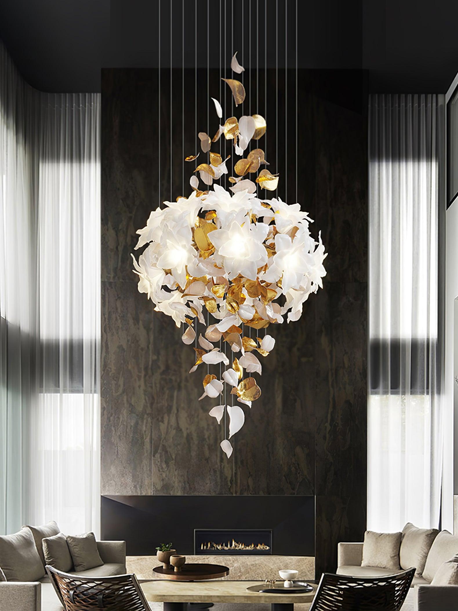 Flying Flowers Fluttering Chandelier - Letslighting