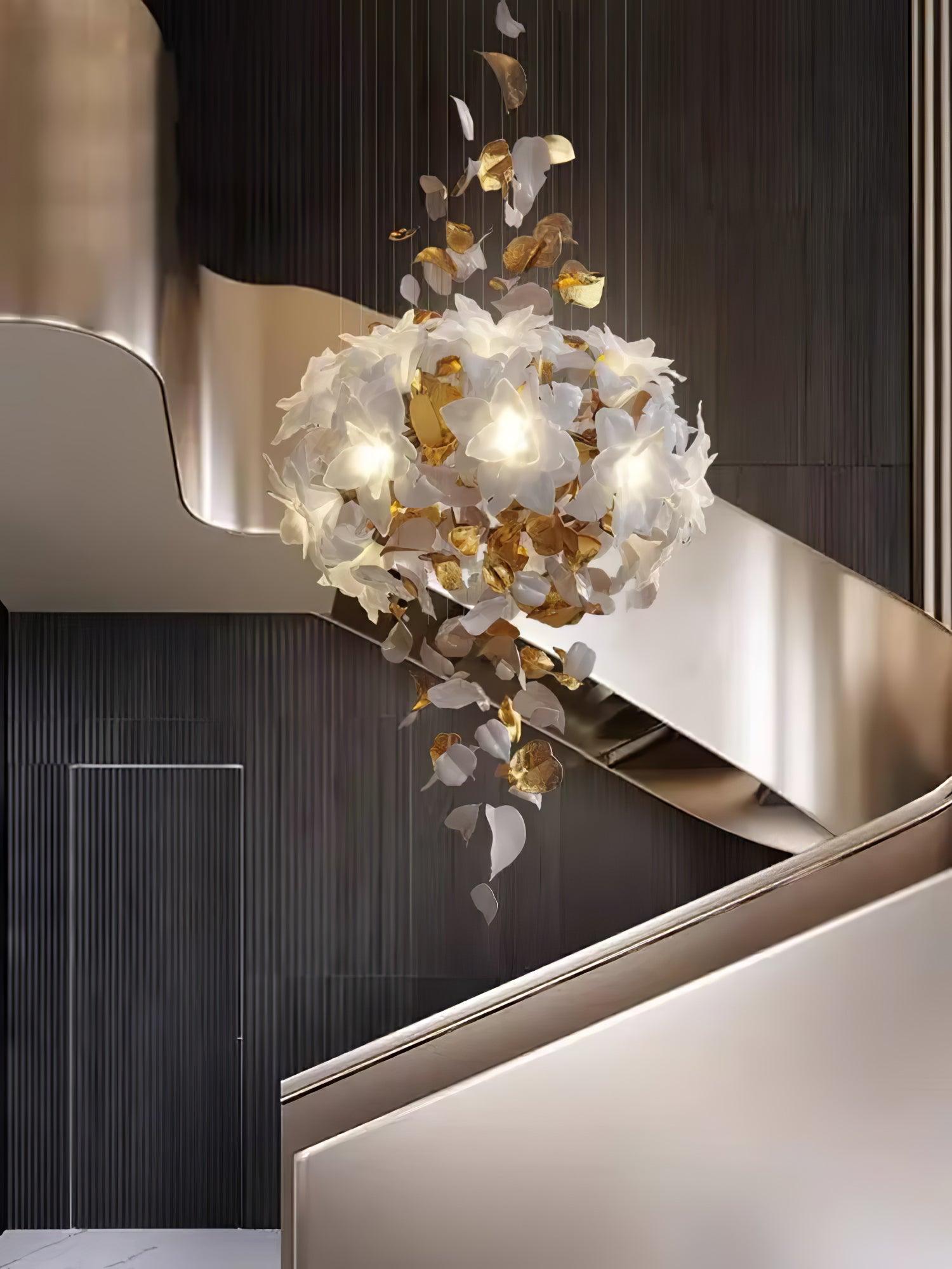 Flying Flowers Fluttering Chandelier - Letslighting