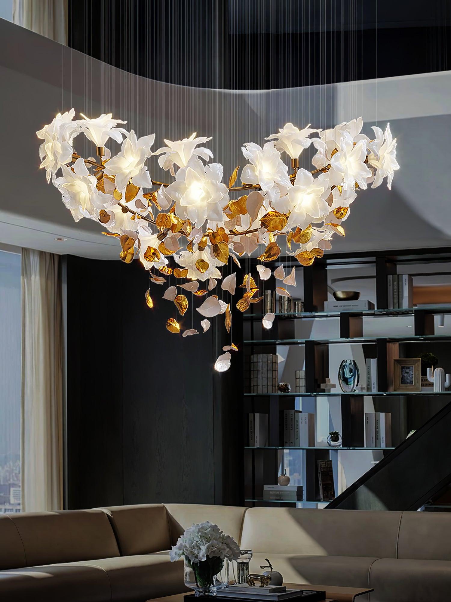 Flying Flowers Fluttering Chandelier - Letslighting