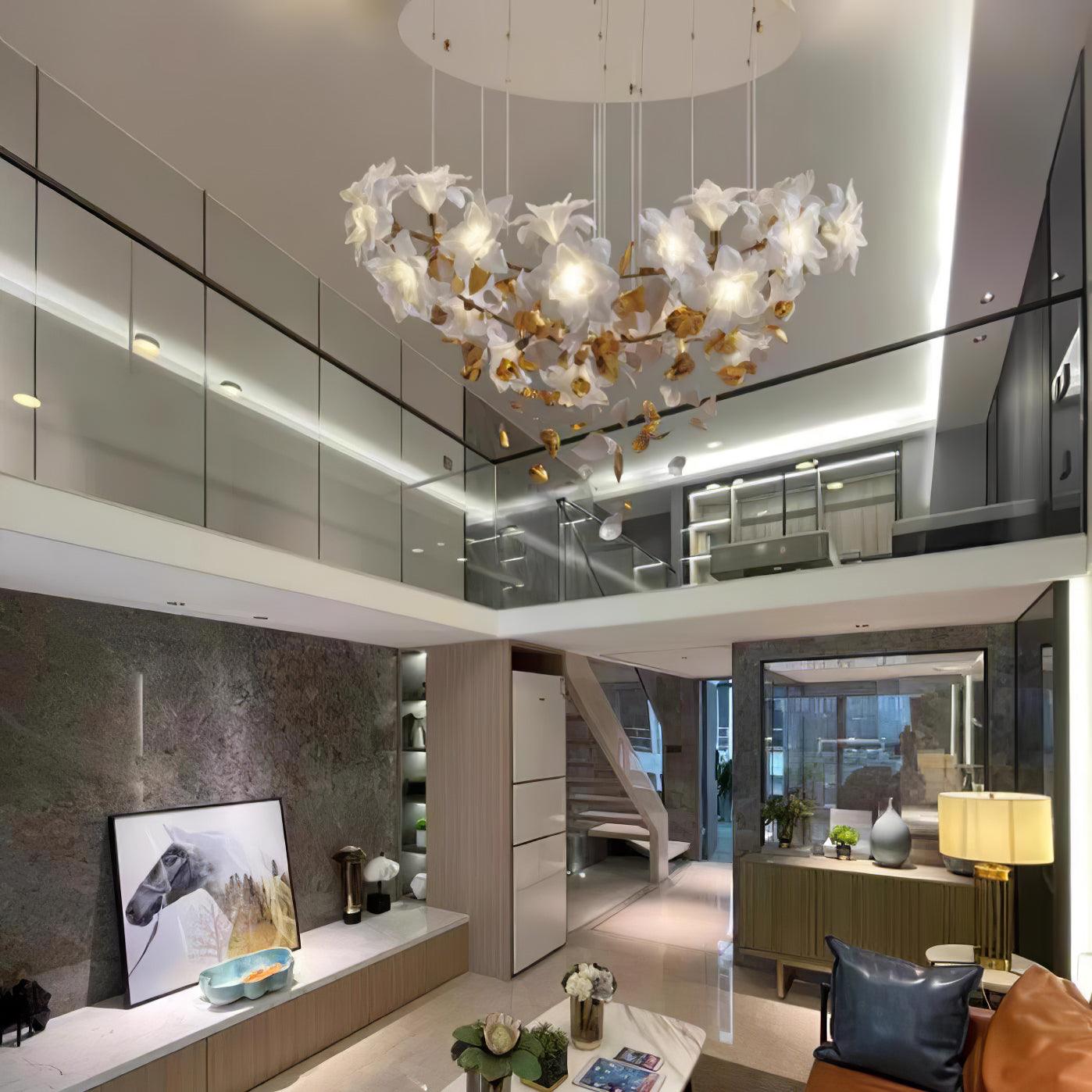 Flying Flowers Fluttering Chandelier - Letslighting