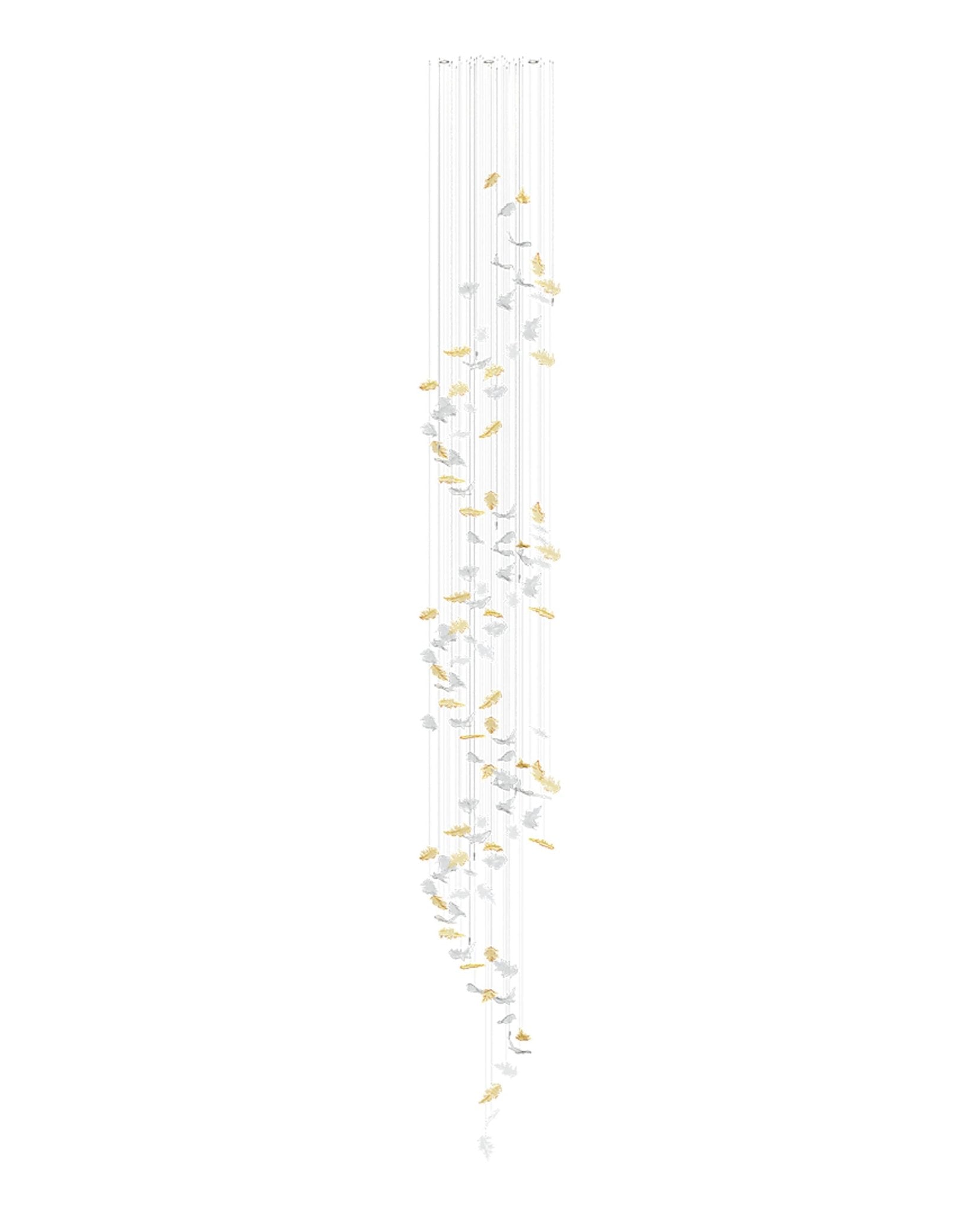Cosolion Bird Glass Chandelier - Letslighting