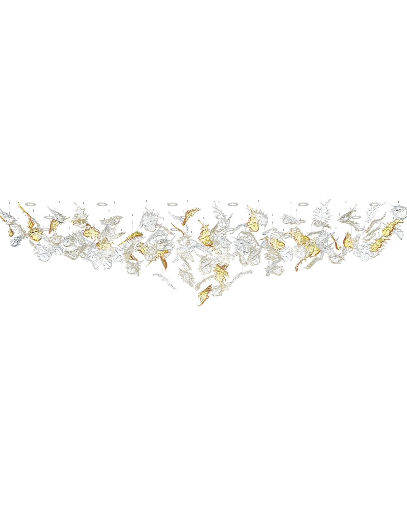 Cosolion Bird Glass Chandelier - Letslighting