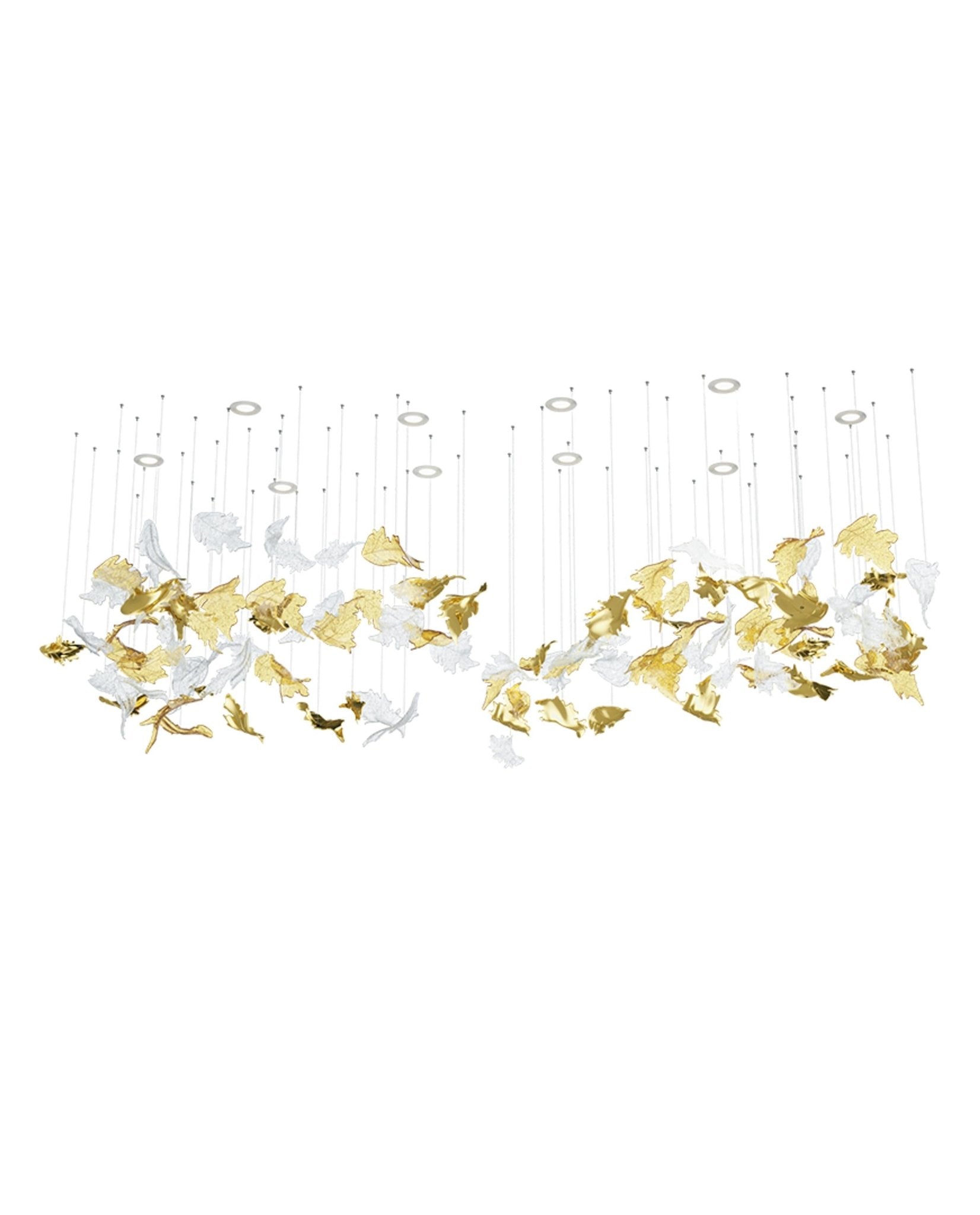 Cosolion Bird Glass Chandelier - Letslighting