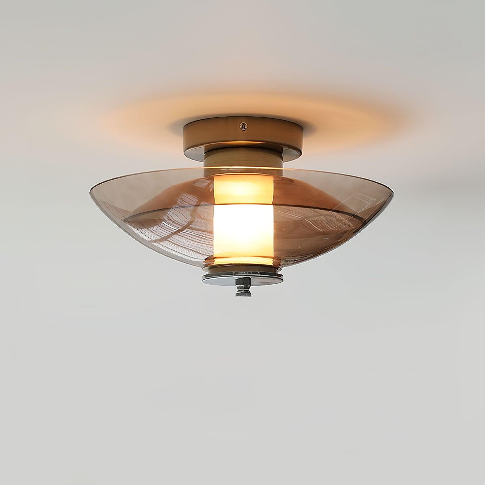 Flying Saucer Chrome Wall Light - Letslighting