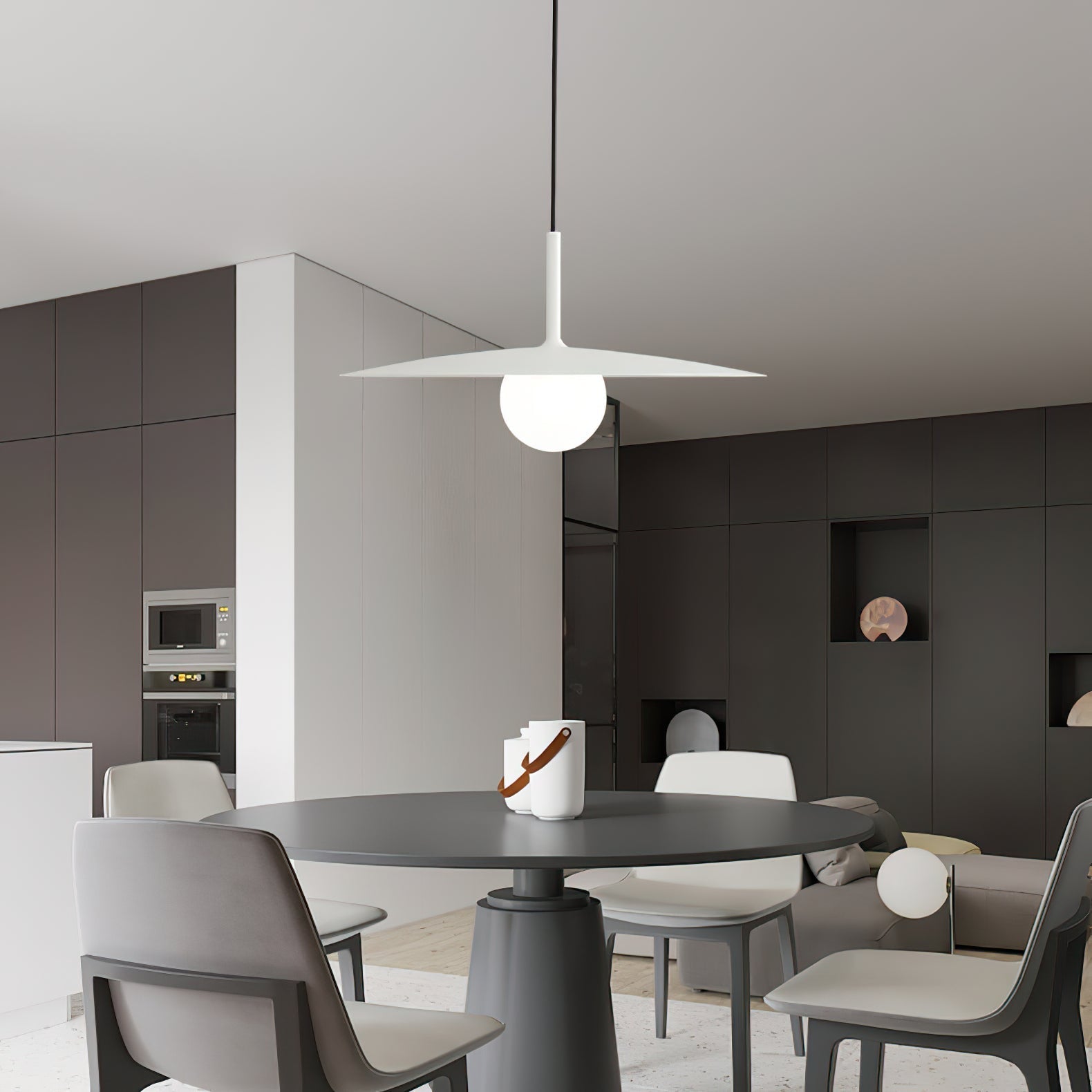Gea Flying Saucer Pendant Lamp - Letslighting