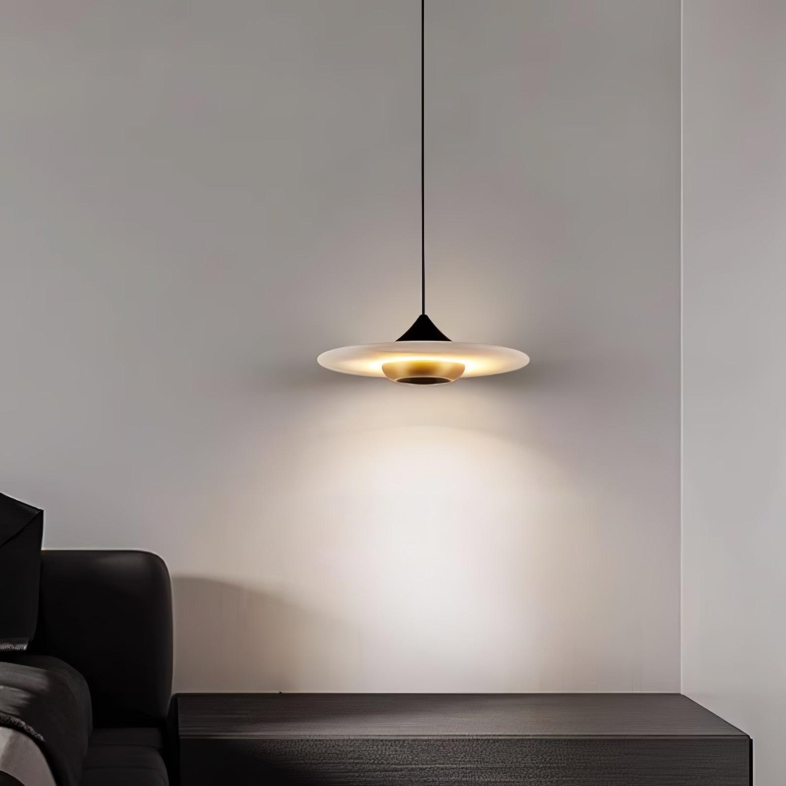 Flying Saucer Marble Pendant Lamp - Letslighting