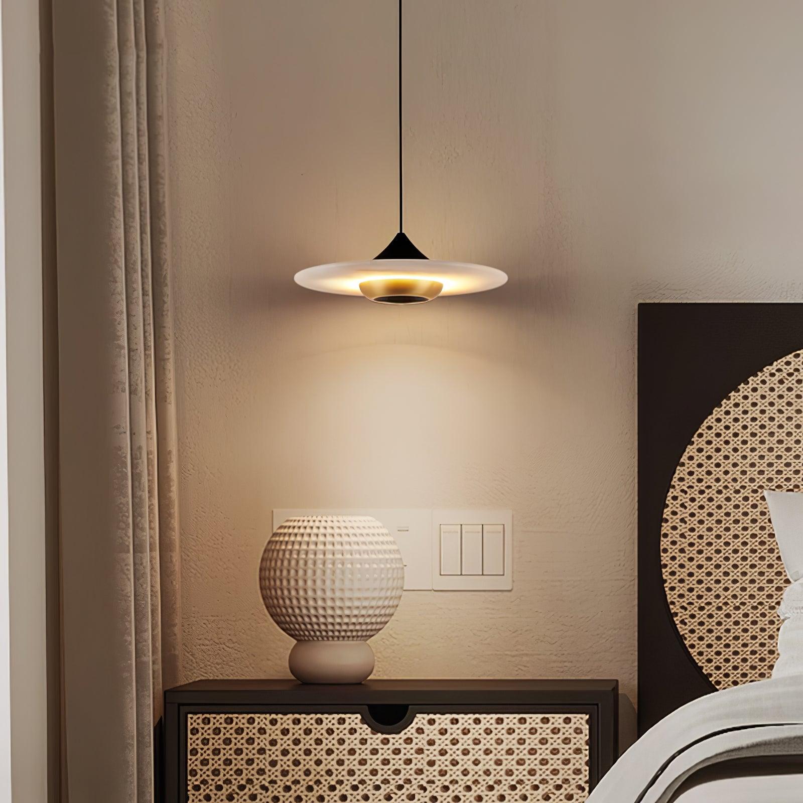 Flying Saucer Marble Pendant Lamp - Letslighting