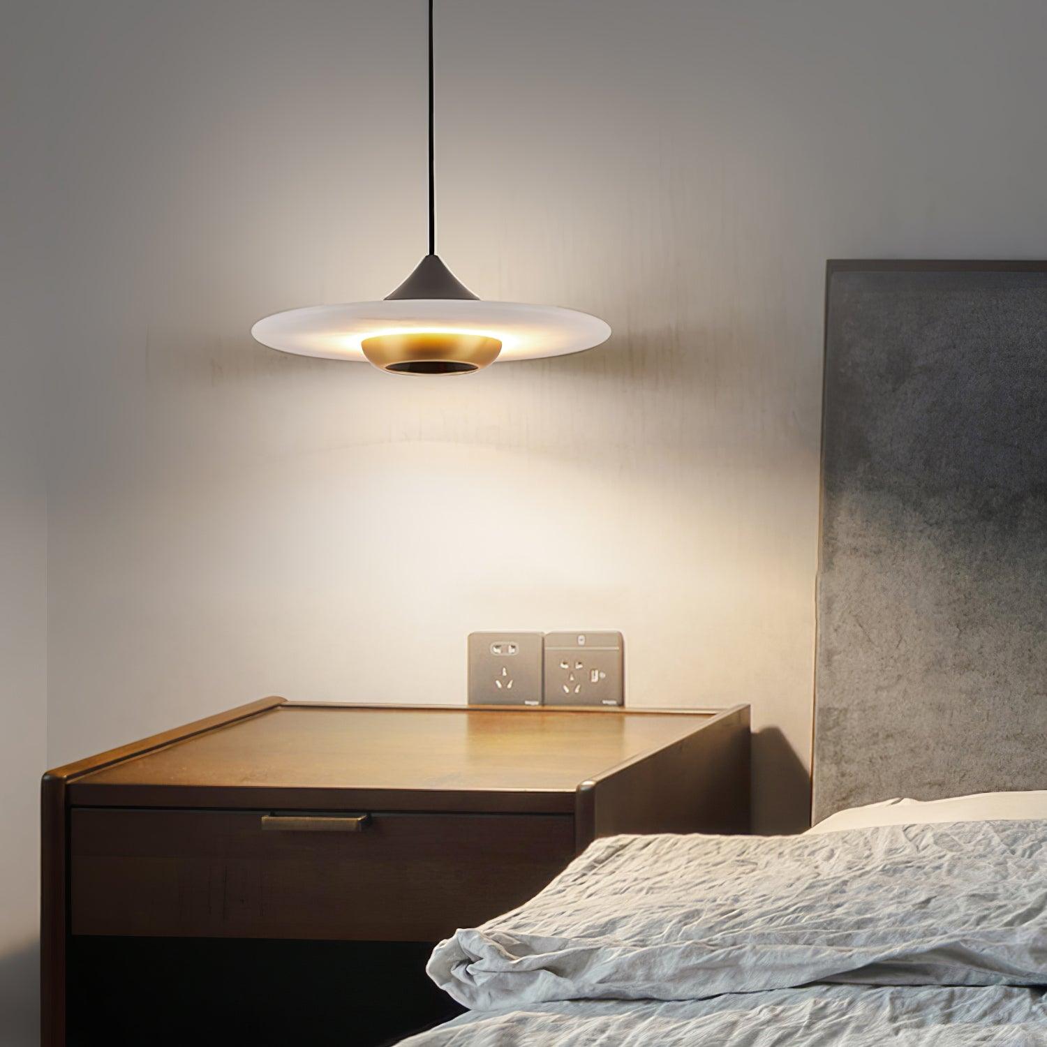 Flying Saucer Marble Pendant Lamp - Letslighting