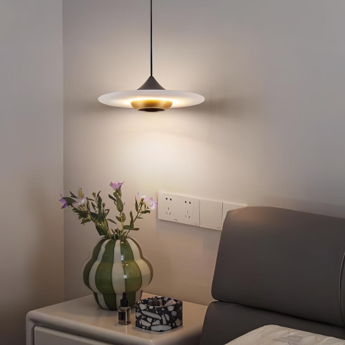 Flying Saucer Marble Pendant Lamp - Letslighting