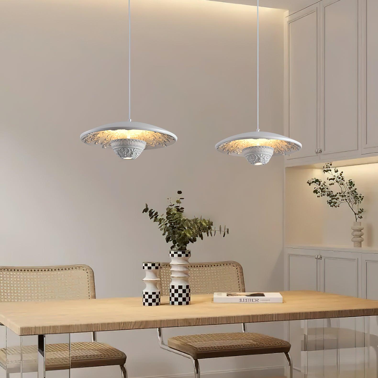Flying Saucer Resin Pendant Lamp - Letslighting