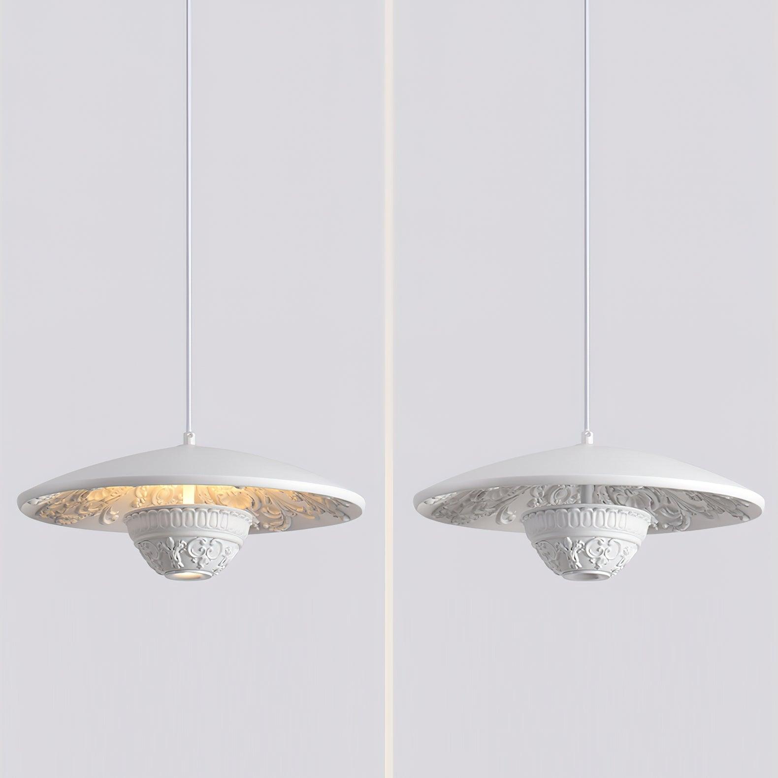Flying Saucer Resin Pendant Lamp - Letslighting