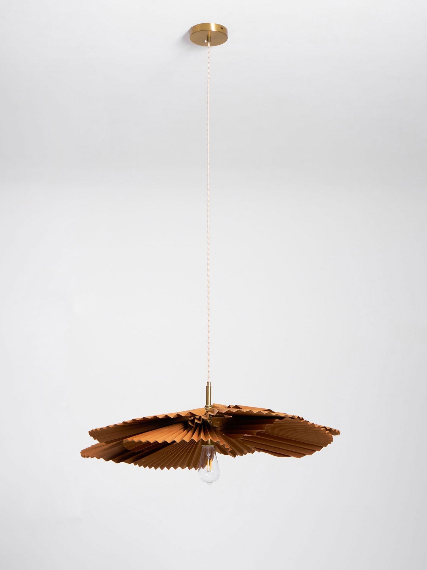 Folded Leaf Lotus Pendant Lamp - Letslighting