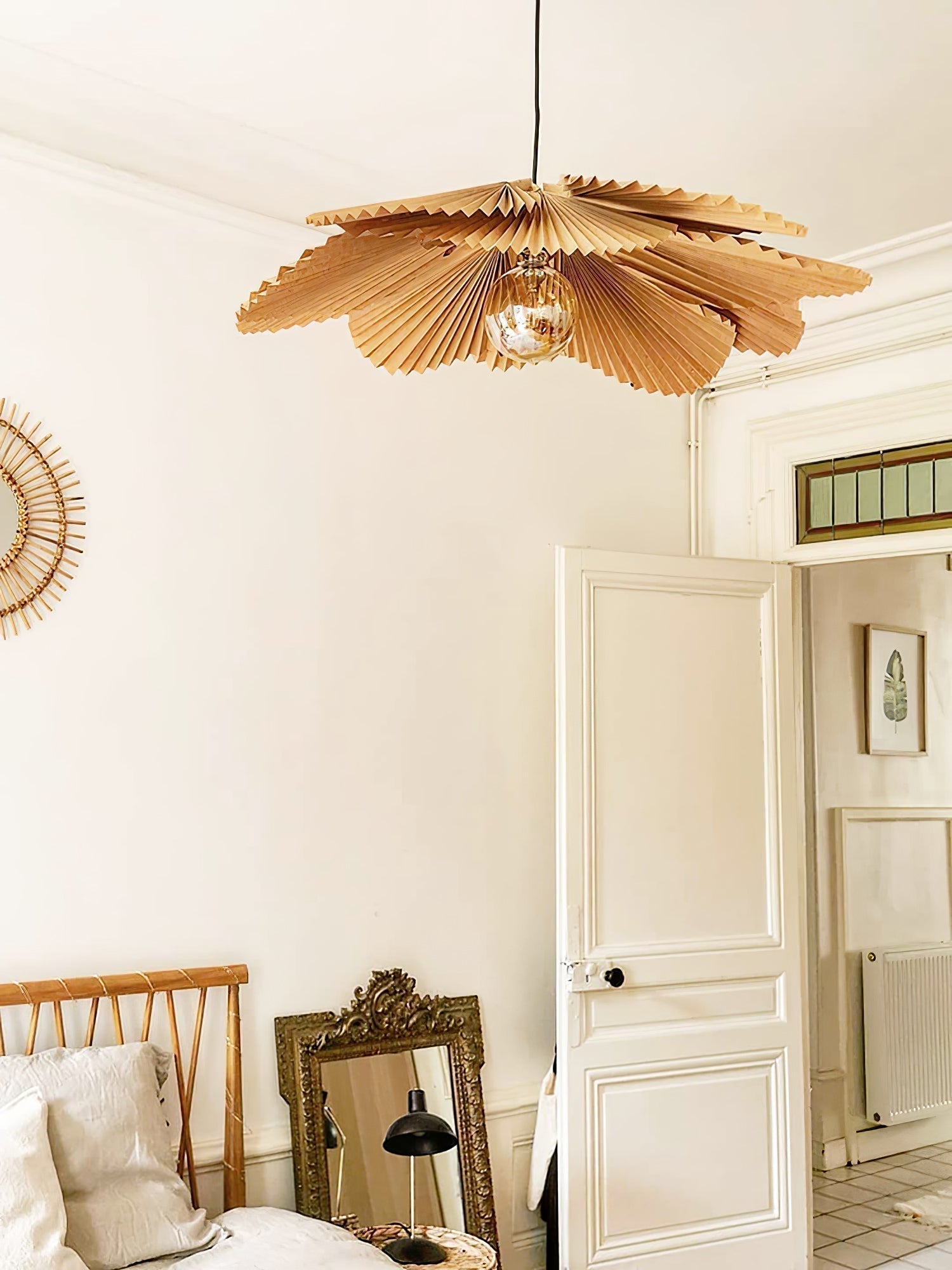 Folded Leaf Lotus Pendant Lamp - Letslighting