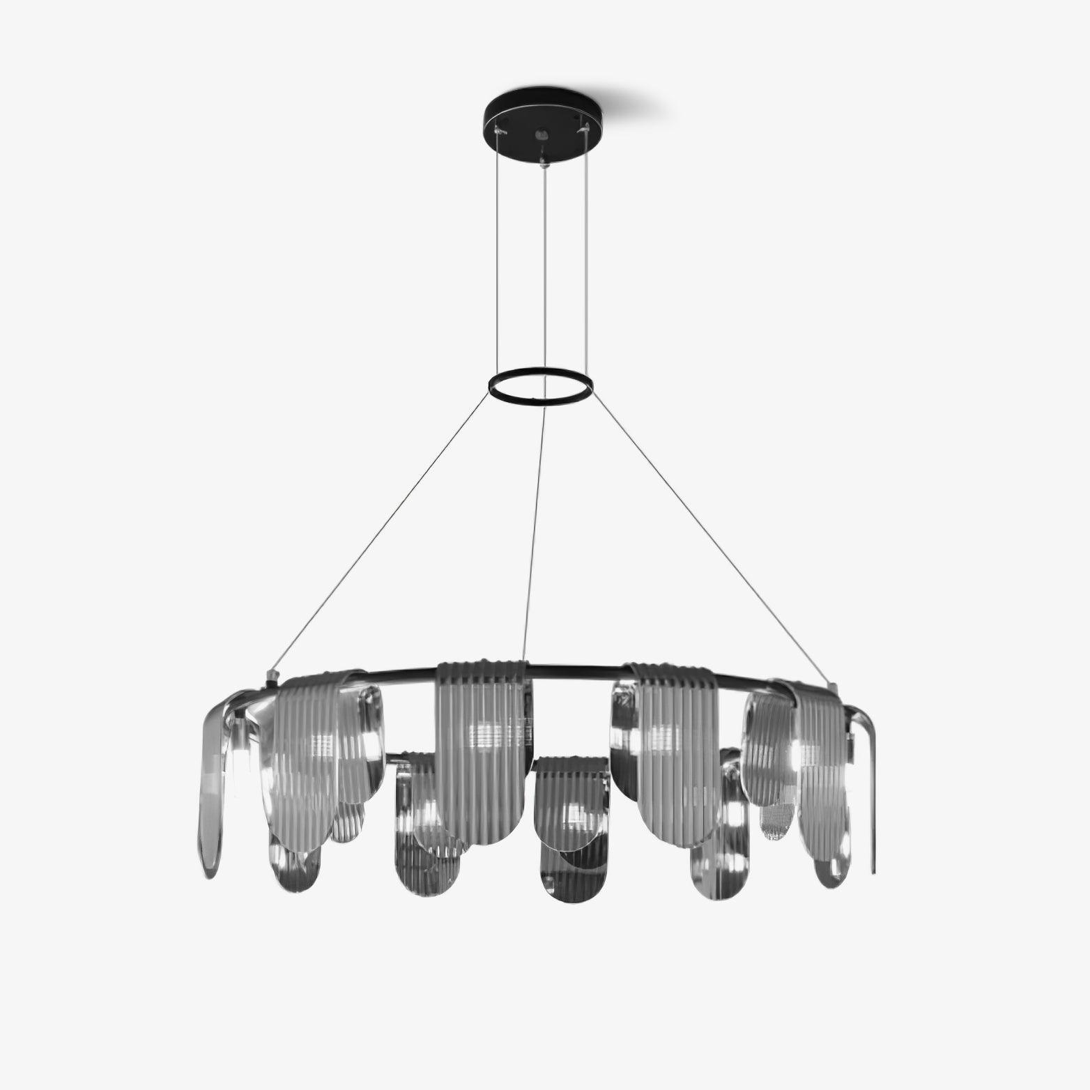 Leo Modern Glass Chandelier - Letslighting