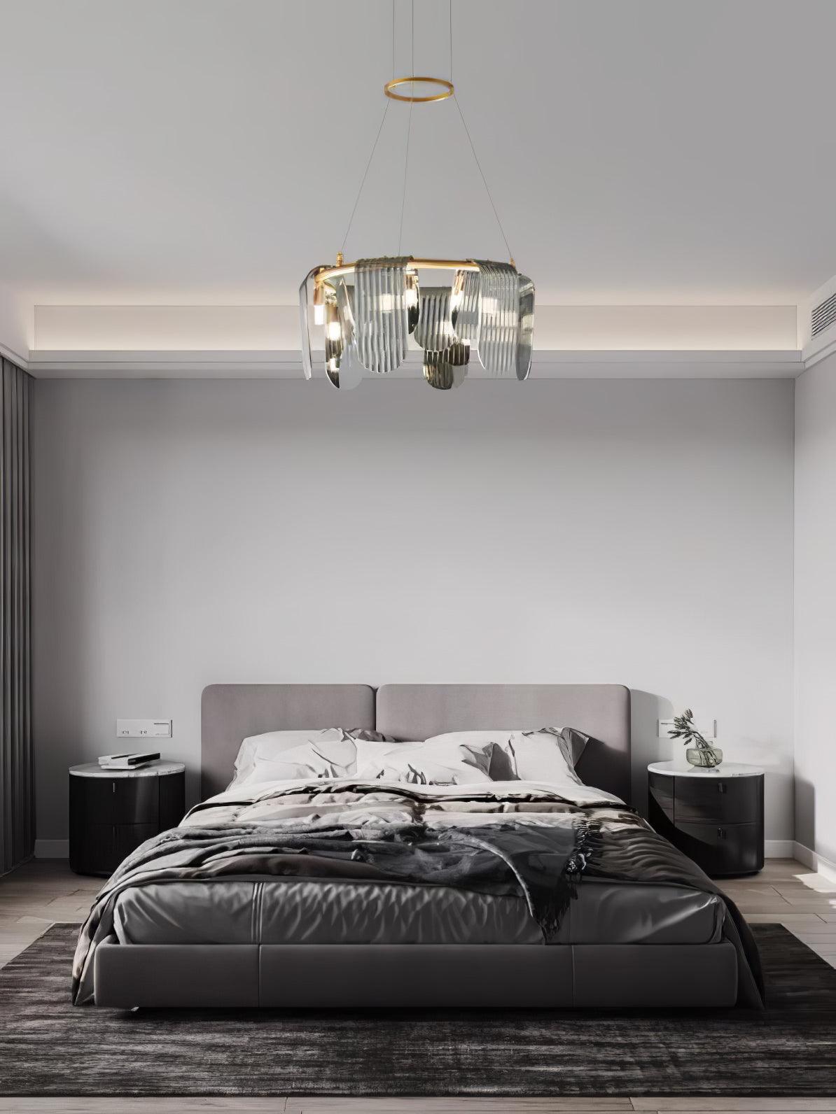 Leo Modern Glass Chandelier - Letslighting