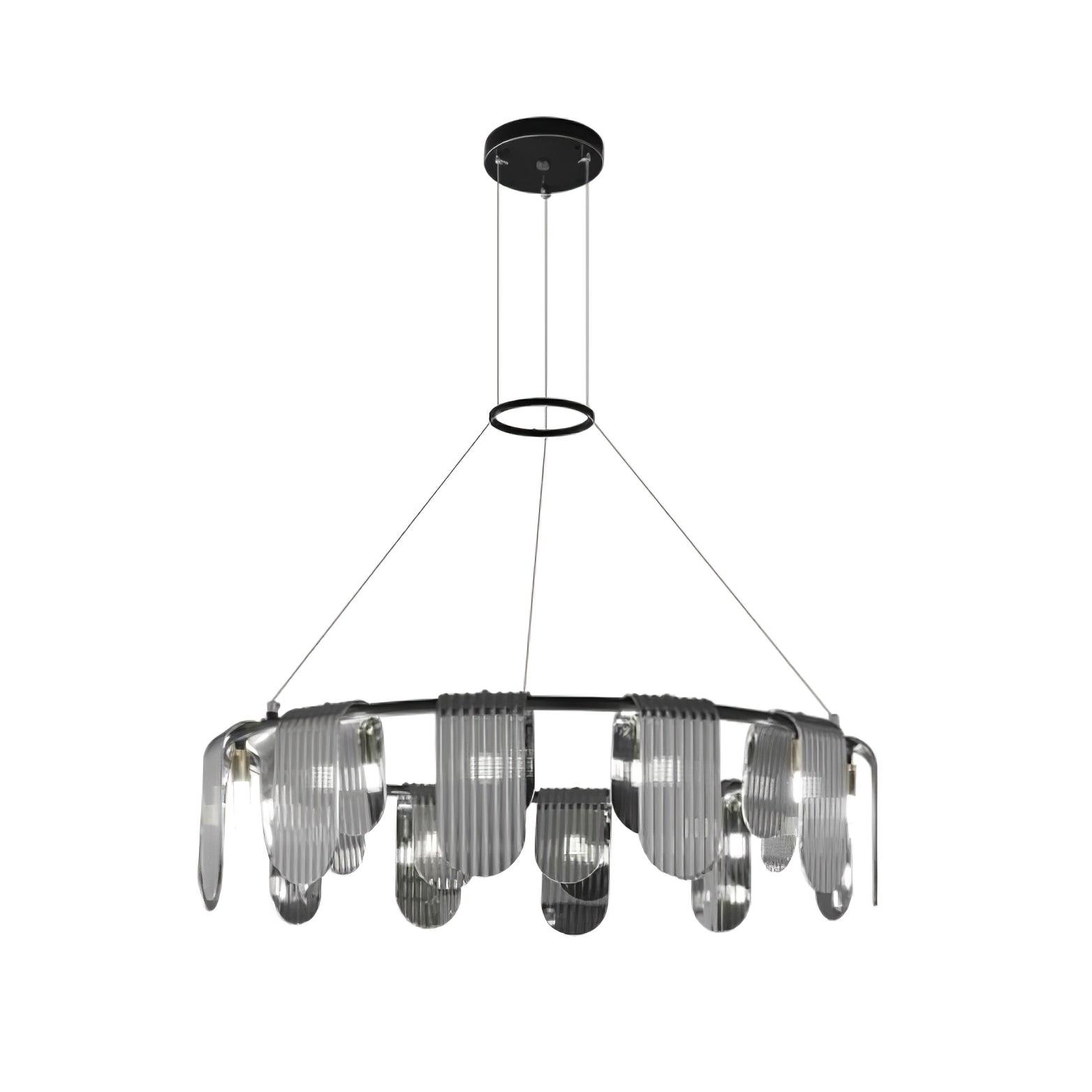 Leo Modern Glass Chandelier - Letslighting
