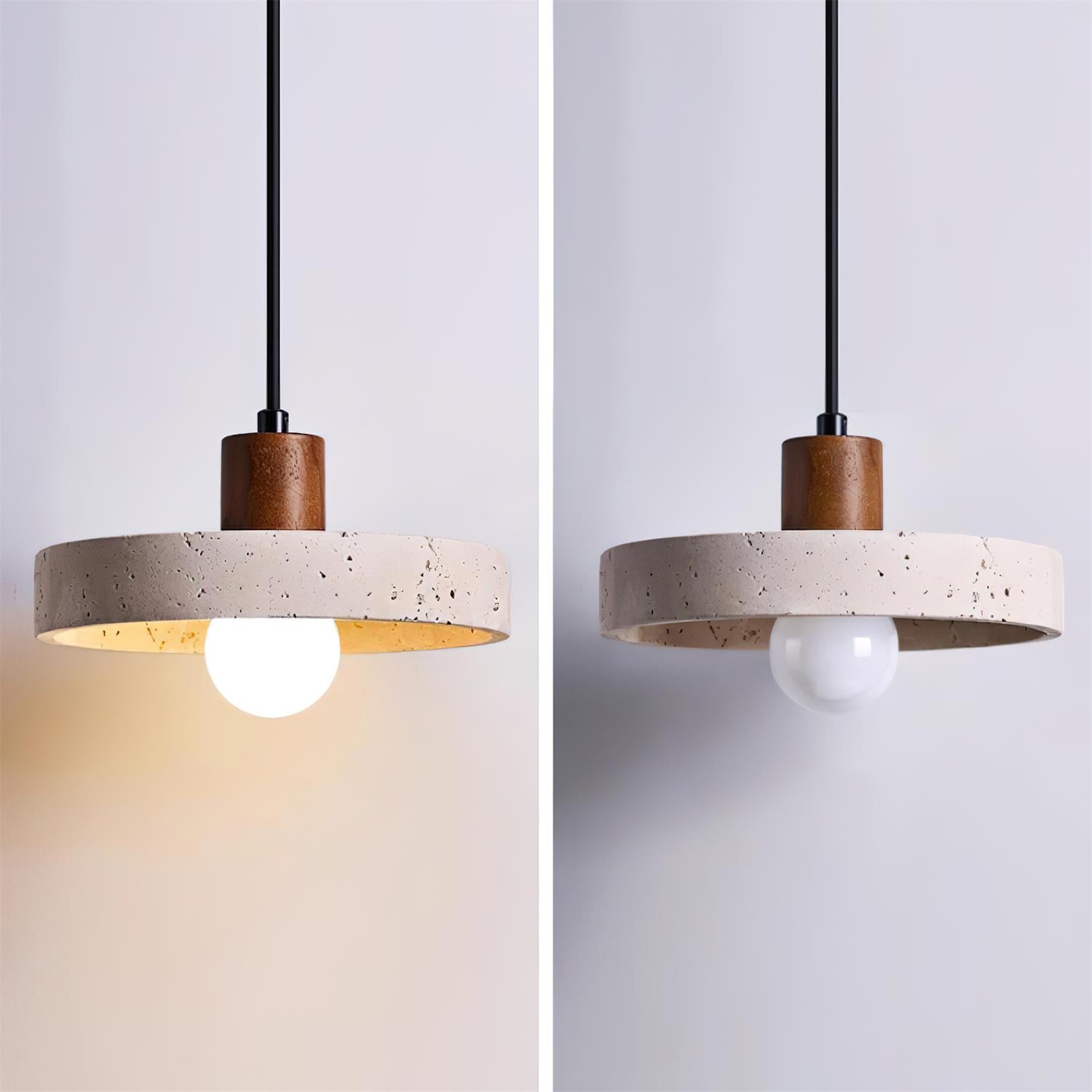 Ritta Pendant Light Travertine Cluster - Letslighting