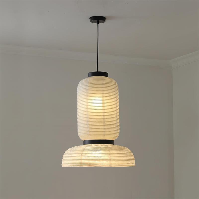 Cutheion Individual Creativity Rice Paper Pendant Lamp - Lamp Copper