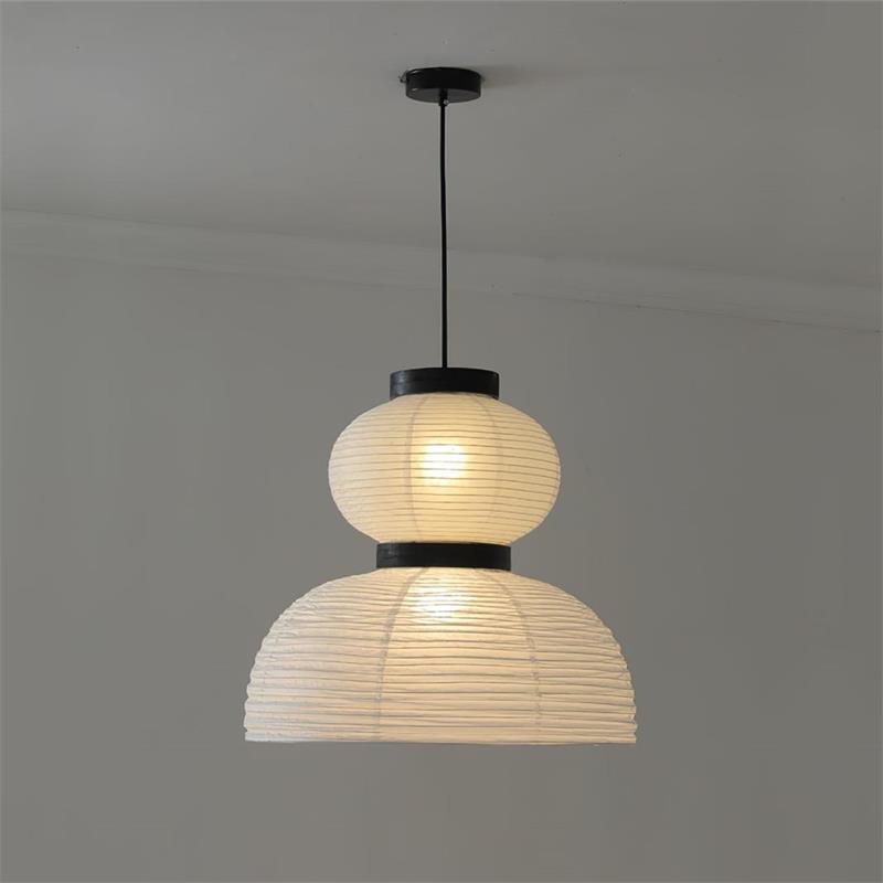 Cutheion Individual Creativity Rice Paper Pendant Lamp - Lamp Copper