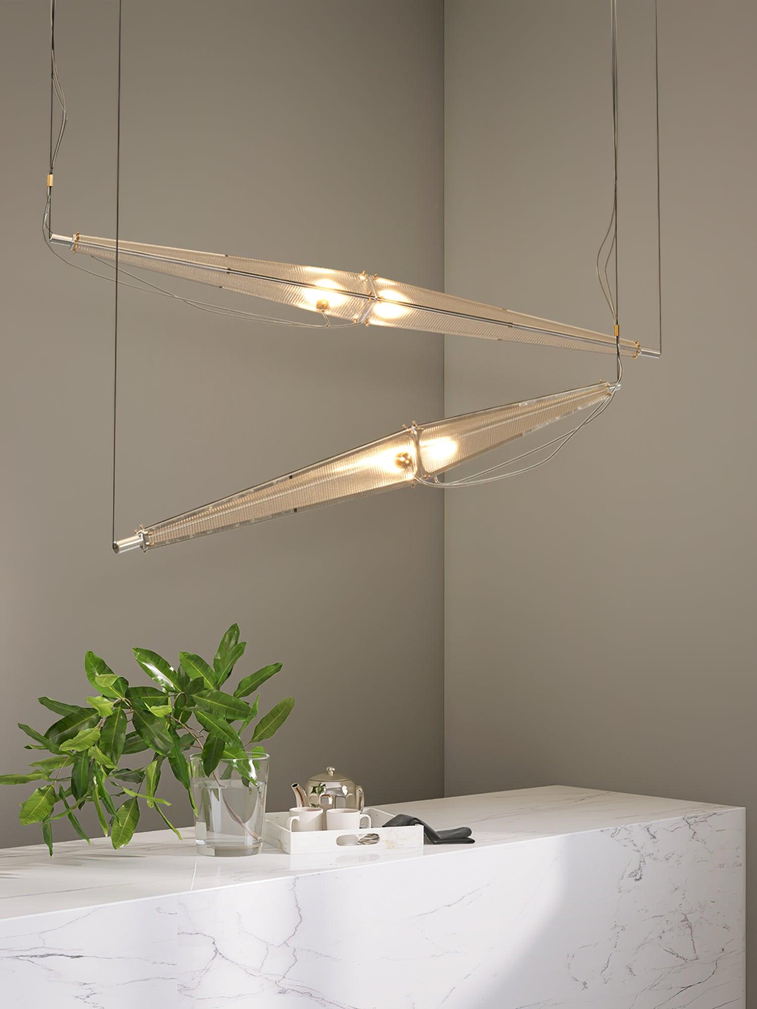 Adan Modern Minimalist Art Metal Pendant Lamp - Letslighting