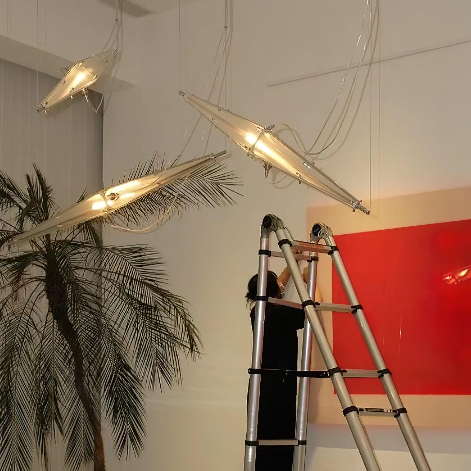 Adan Modern Minimalist Art Metal Pendant Lamp - Letslighting