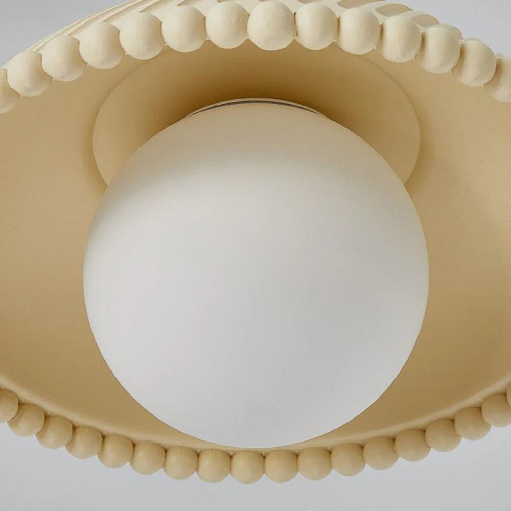 Aria Moderna LED Metal/Vidrio/Resina Lámpara Colgante Dormitorio/Estudio/Salón