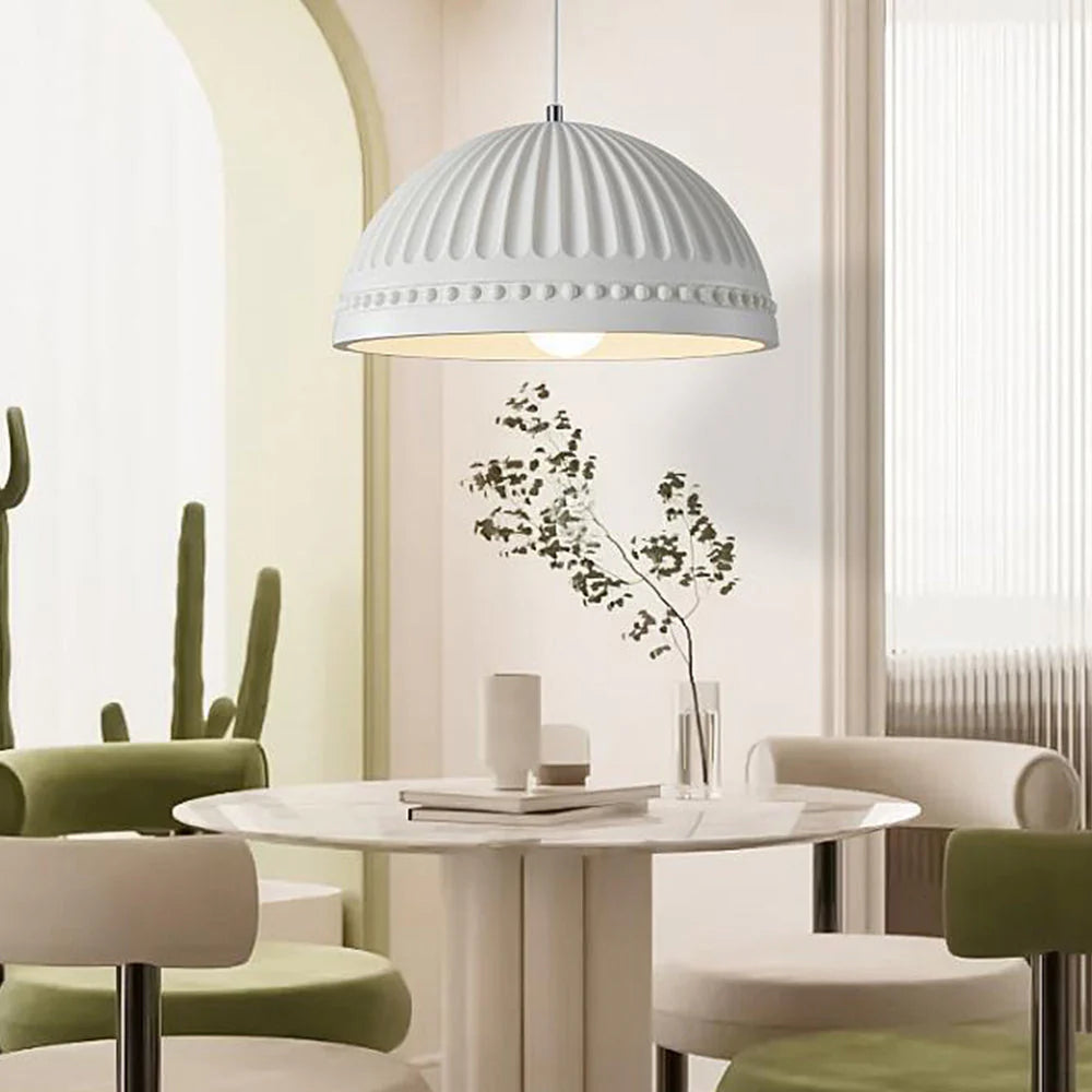 Aria Moderna LED Metal/Resina Lámpara Colgante Dormitorio/Estudio/Salón