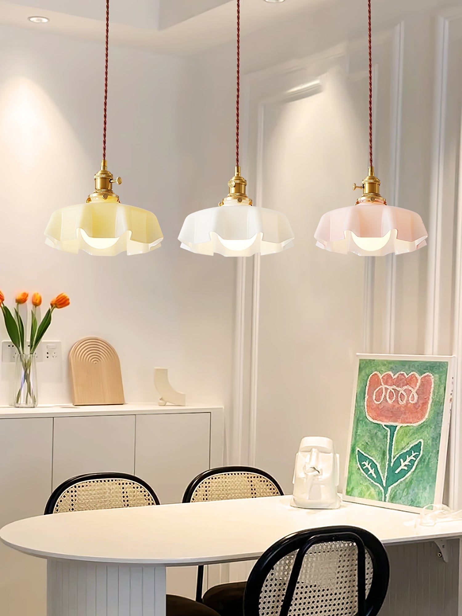 French Flower Pendant Light - Letslighting