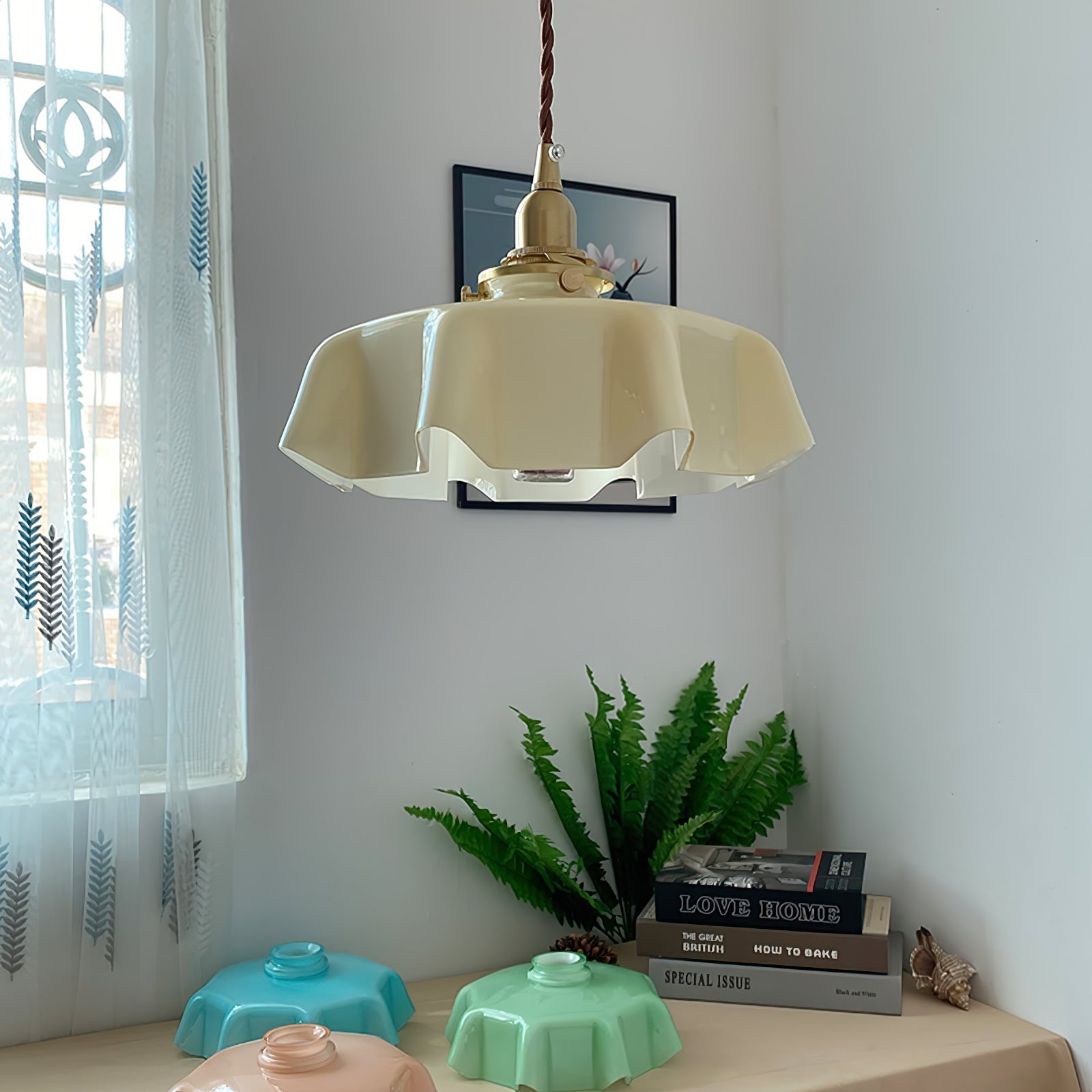 French Flower Pendant Light - Letslighting