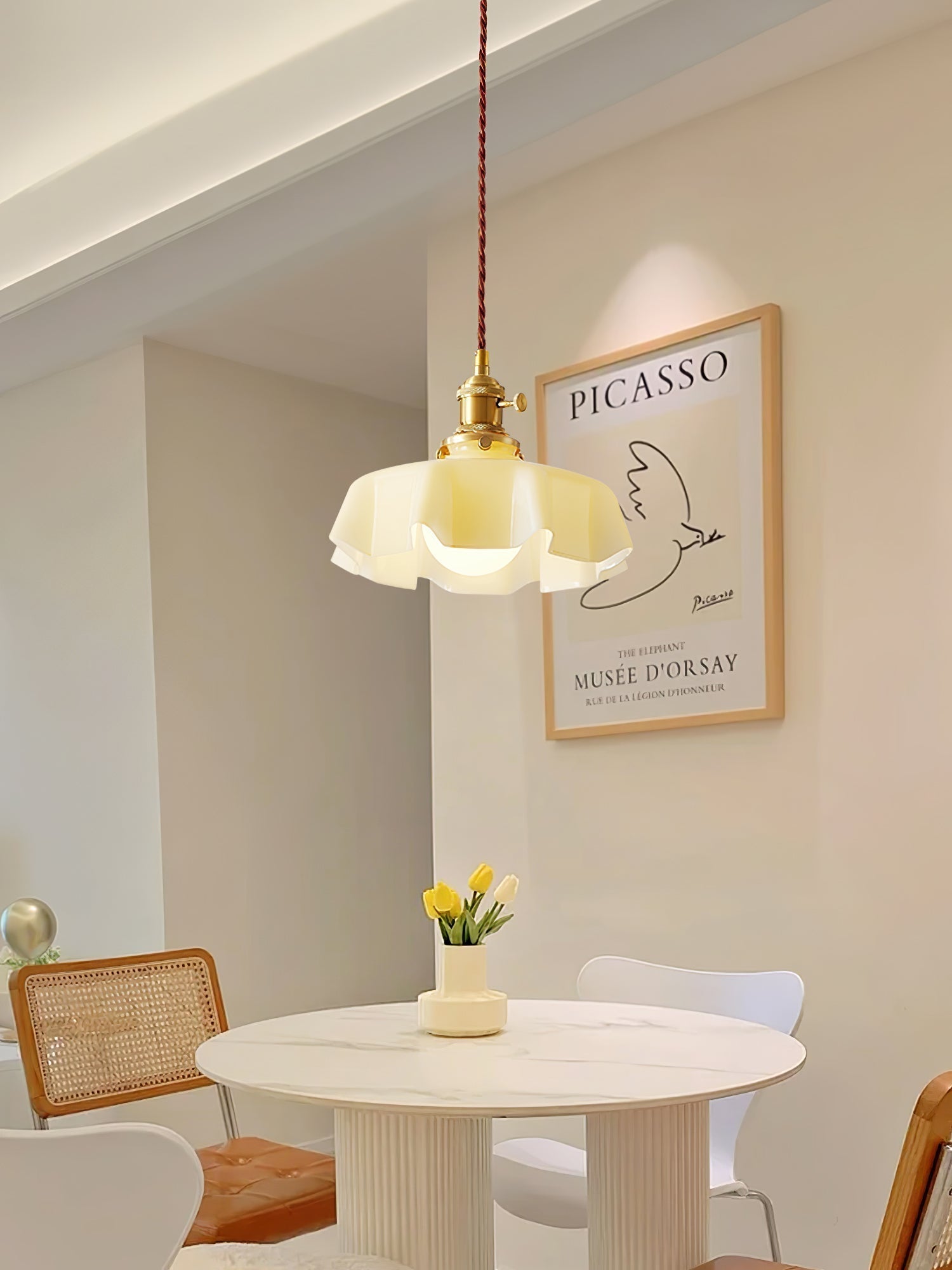 French Flower Pendant Light - Letslighting