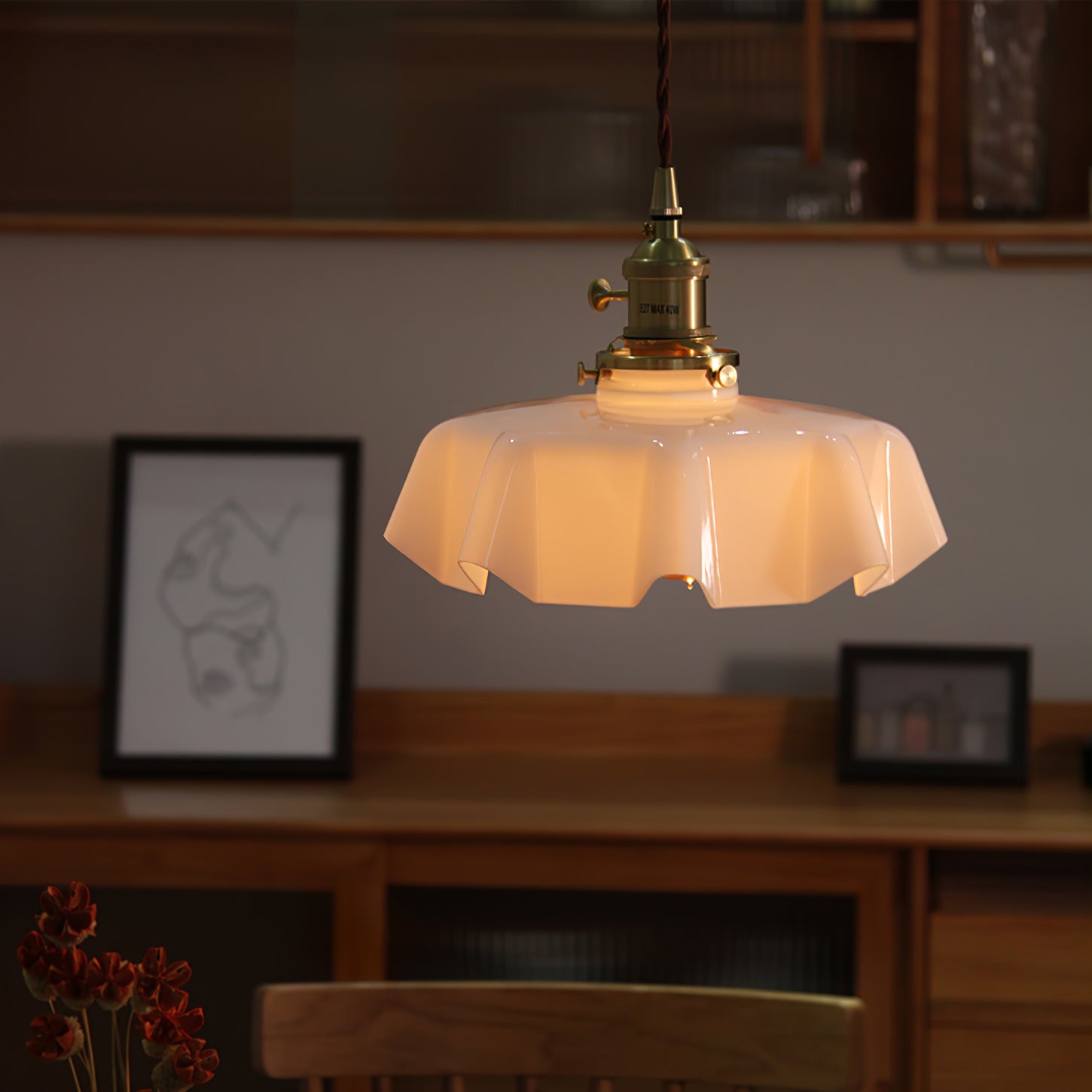 French Flower Pendant Light - Letslighting