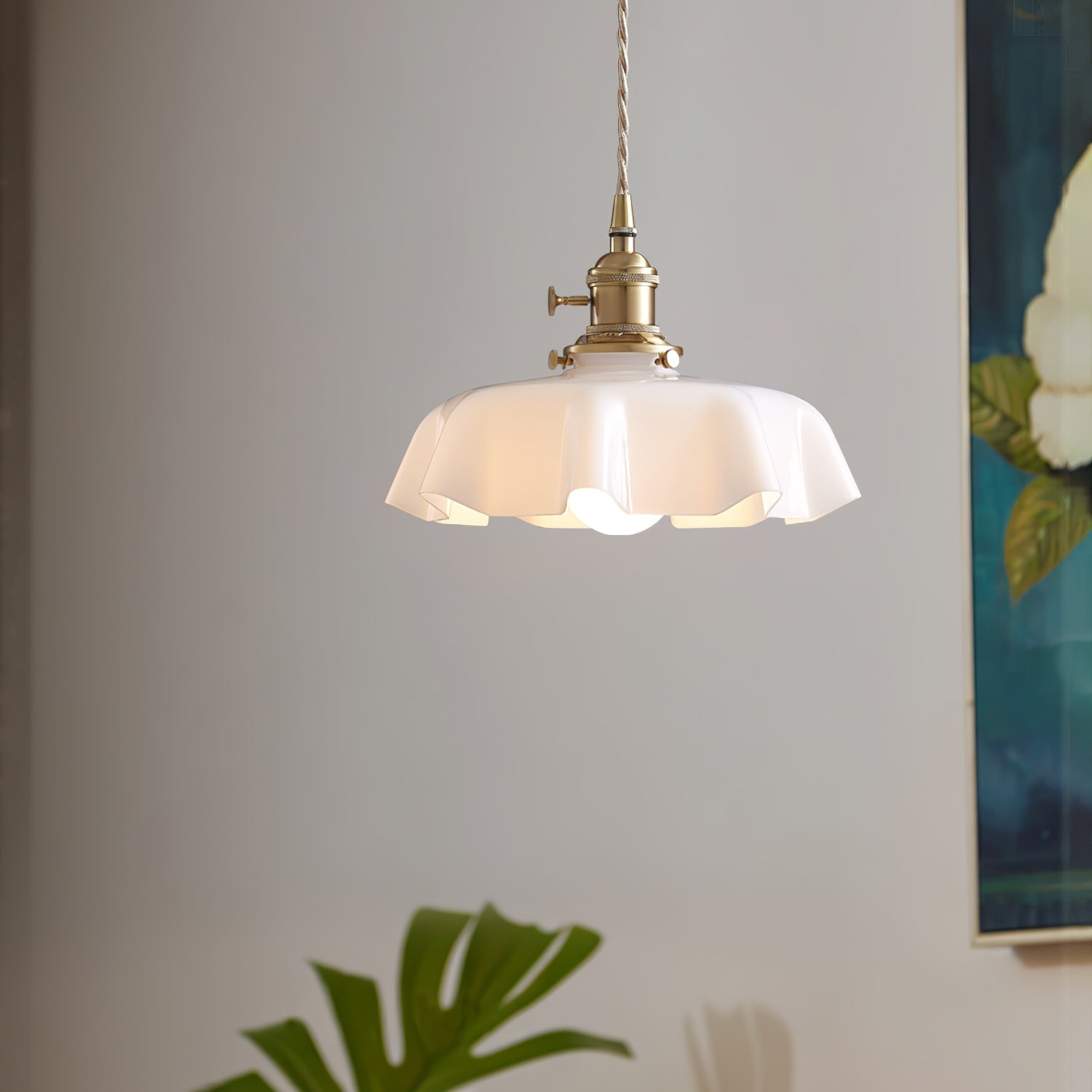 French Flower Pendant Light - Letslighting