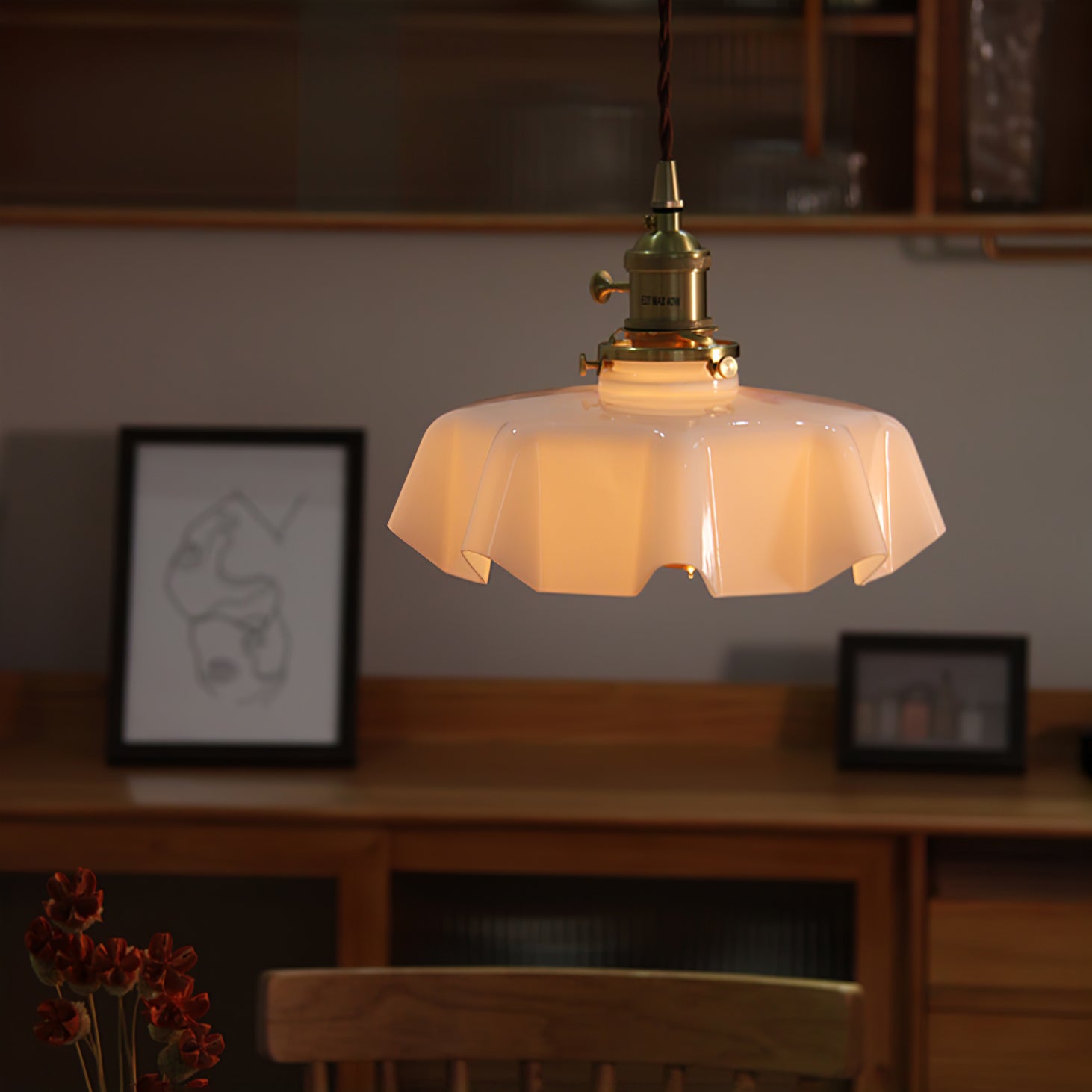 French Flower Pendant Light - Letslighting