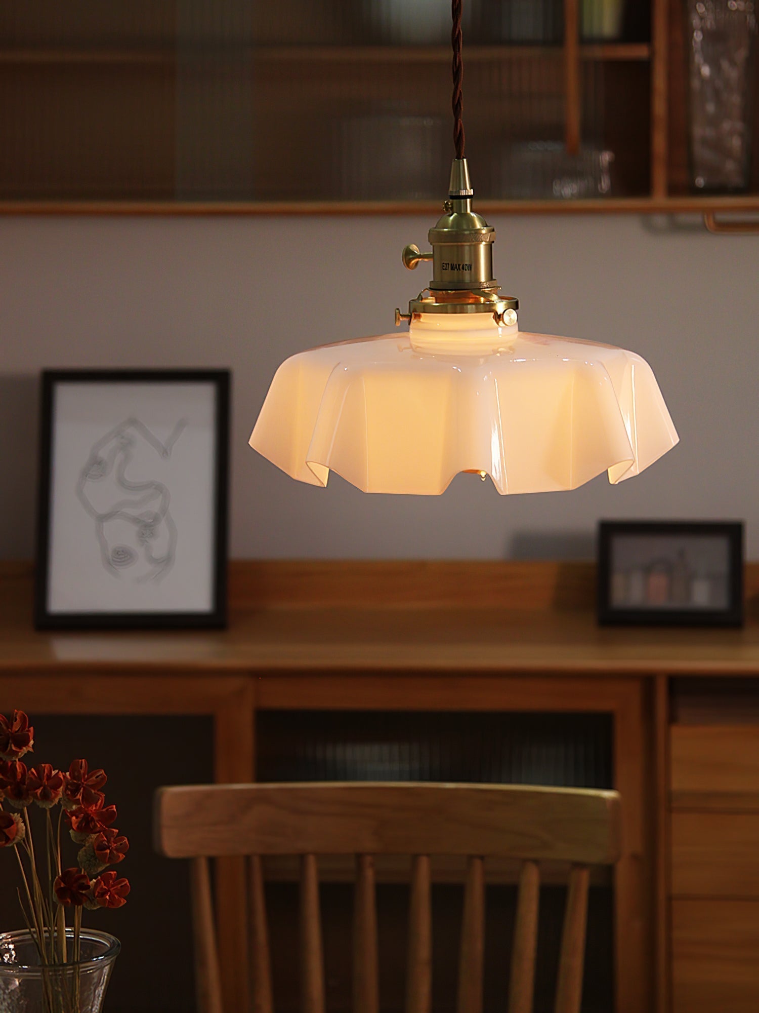 French Flower Pendant Light - Letslighting