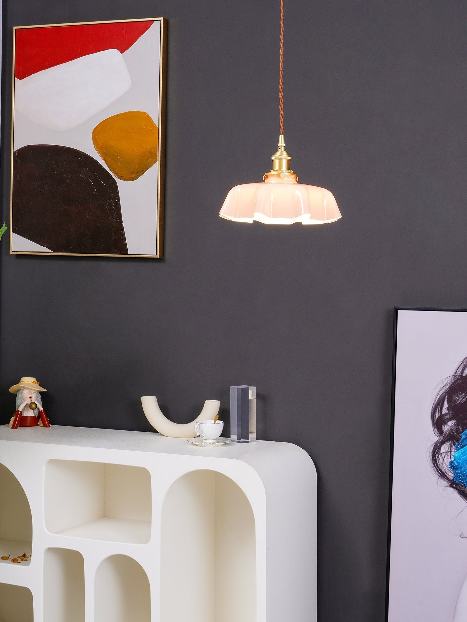 French Flower Pendant Light - Letslighting