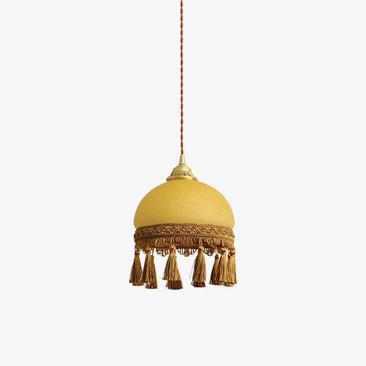 French Tassels Brass Pendant Light - Letslighting