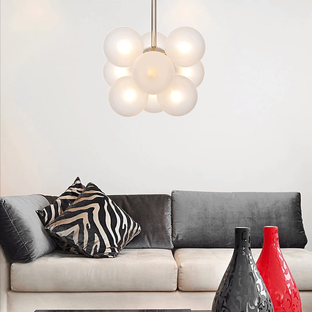 Valentina Minimalista Esférico Lámpara Colgante Metal/Vidrio Dormitorio