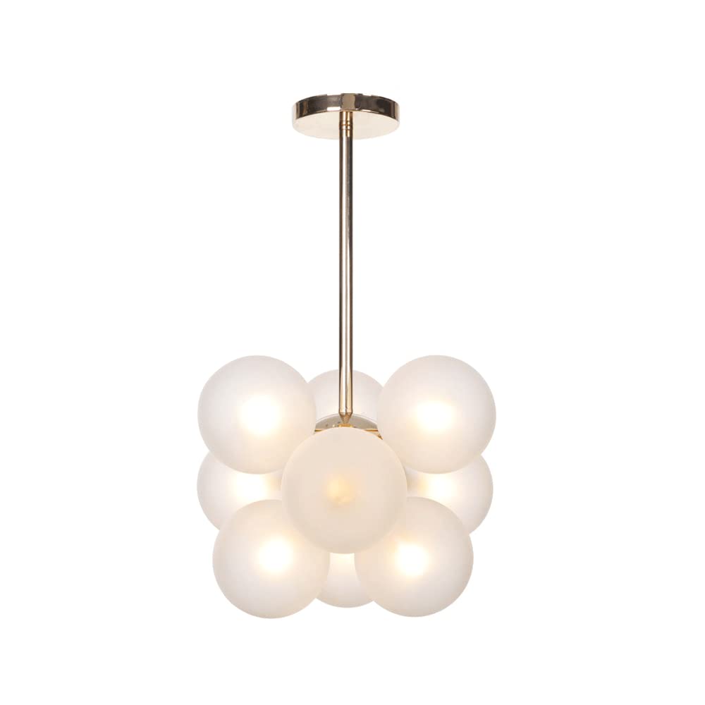 Valentina Minimalista Esférico Lámpara Colgante Metal/Vidrio Dormitorio