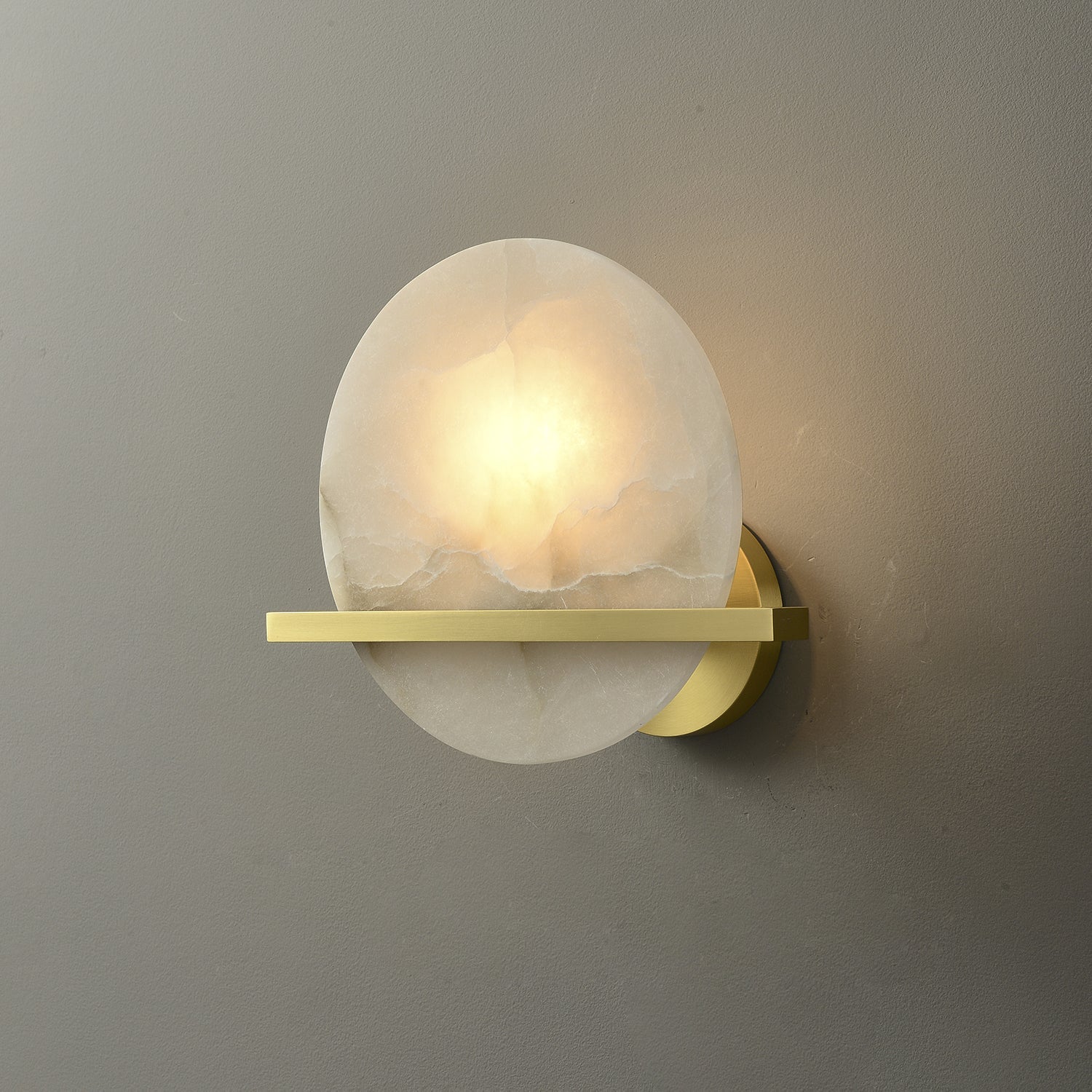 Vomiror Sphere Alabaster Wall Light - Letslighting
