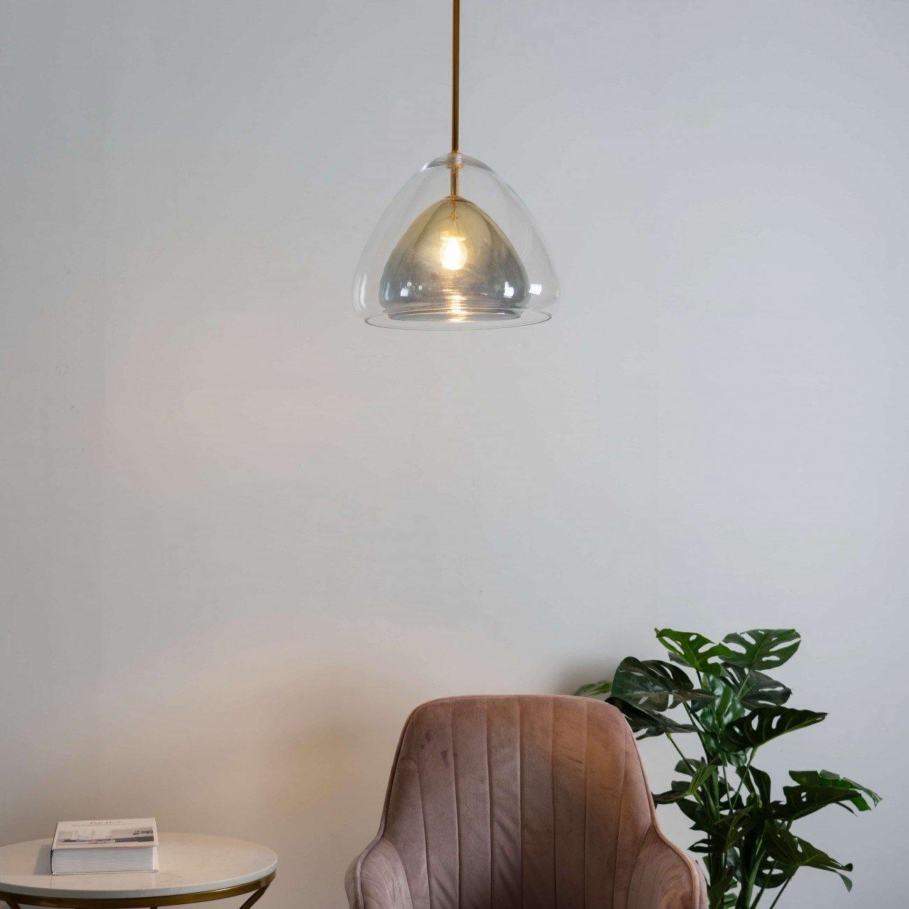Futuristische Glass Pendant Light - Letslighting