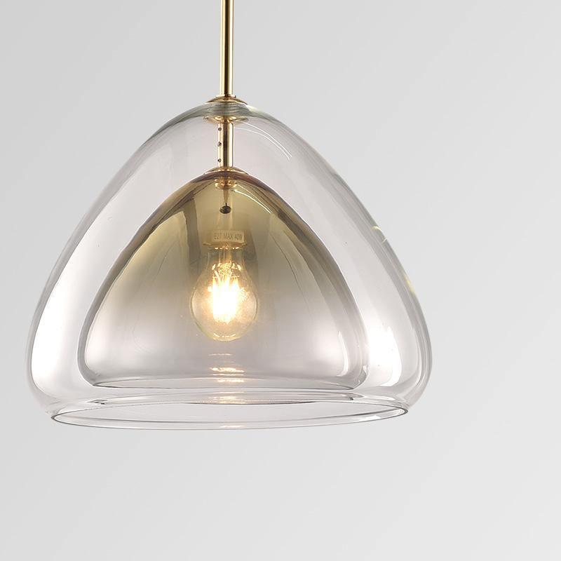 Futuristische Glass Pendant Light - Letslighting