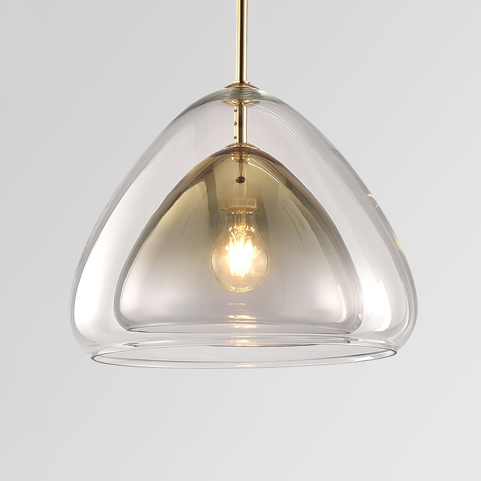 Futuristische Glass Pendant Light - Letslighting