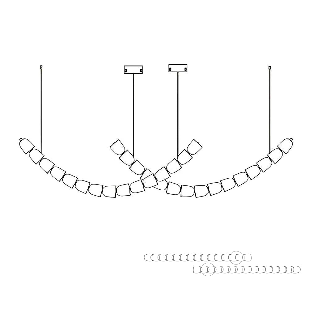 Gabriel Chrome Chandelier - Letslighting